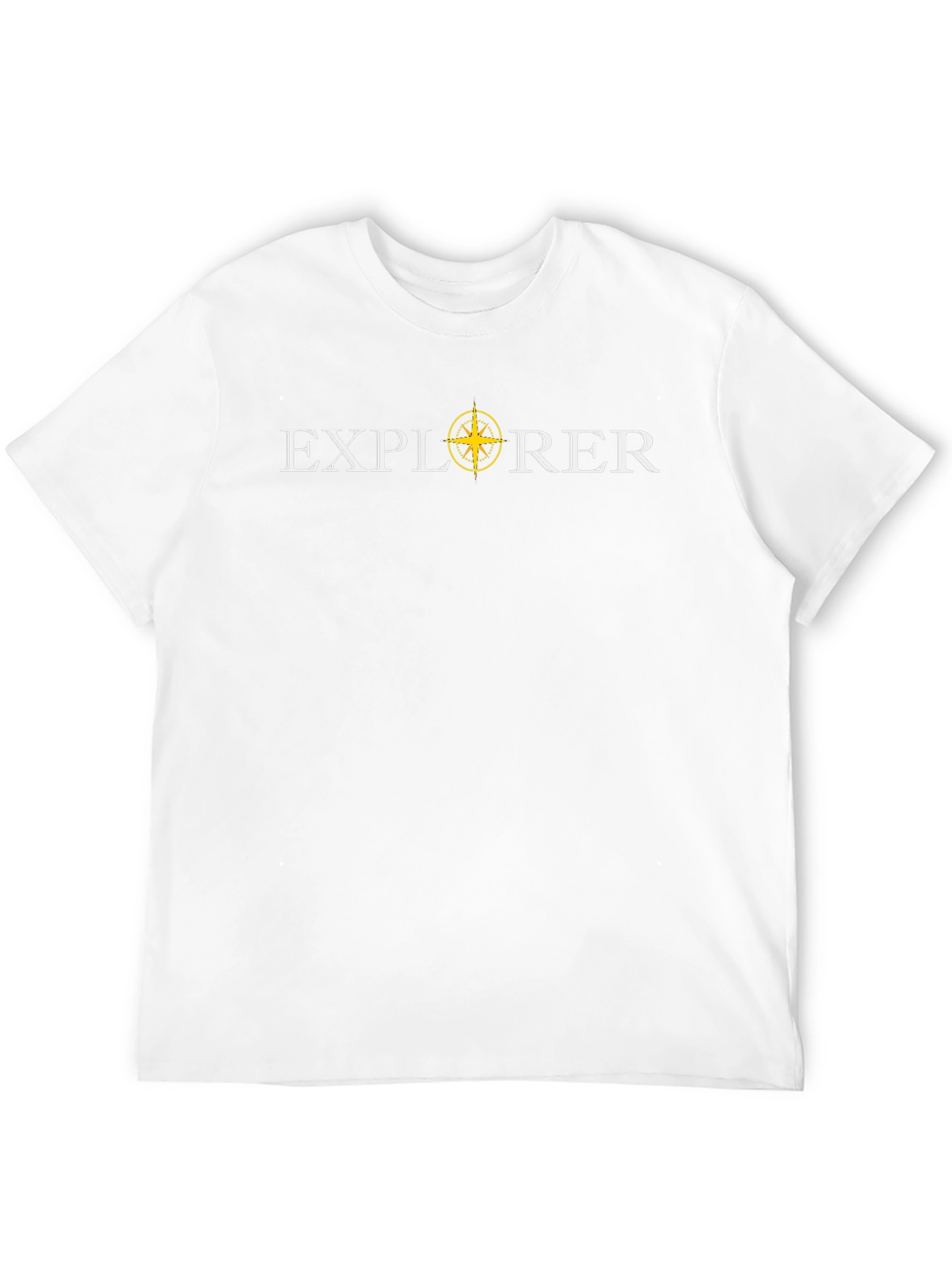 Explorer Compass Graphic Tee - Adventure Awaits!