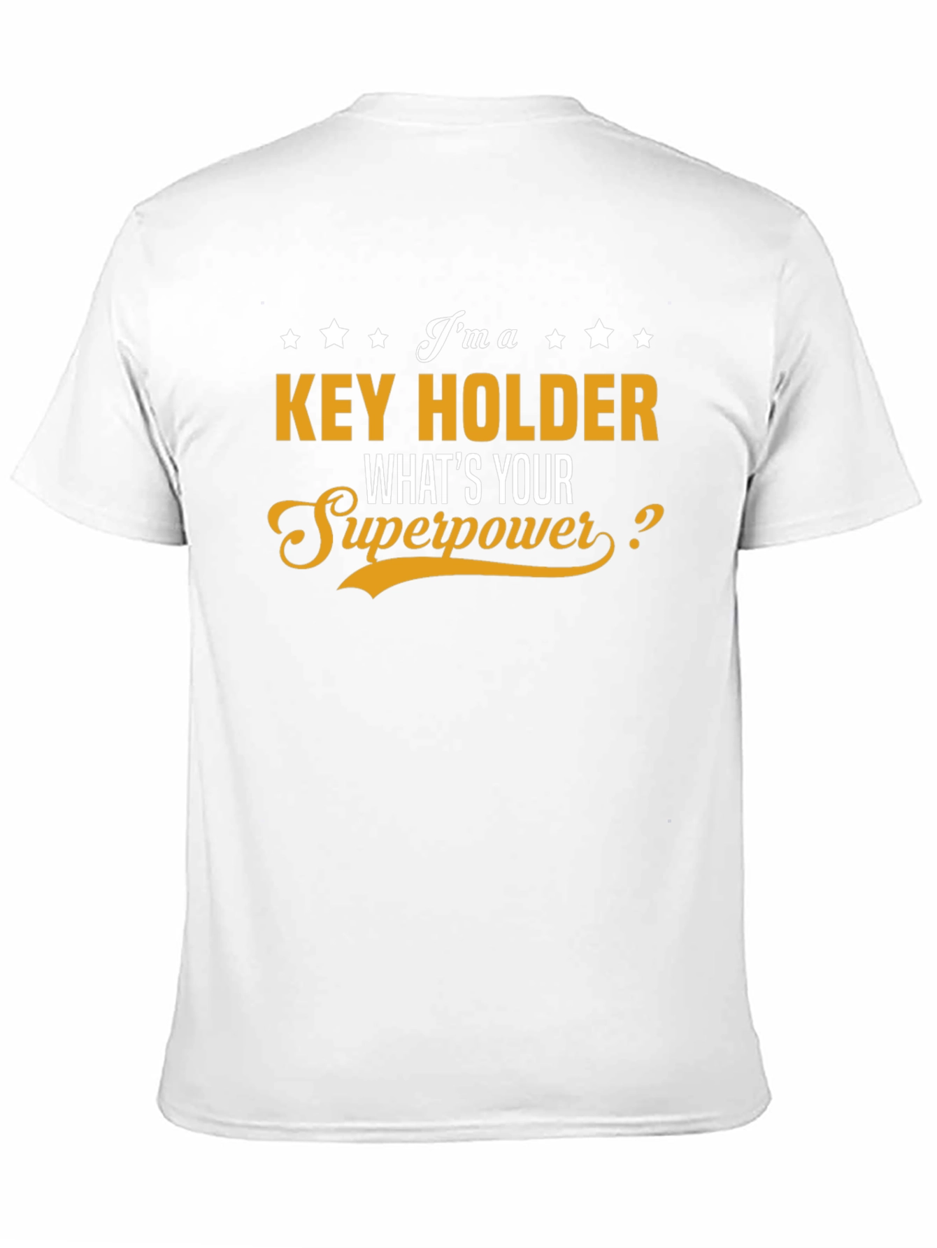 Key Holder Superpower Graphic T-Shirt