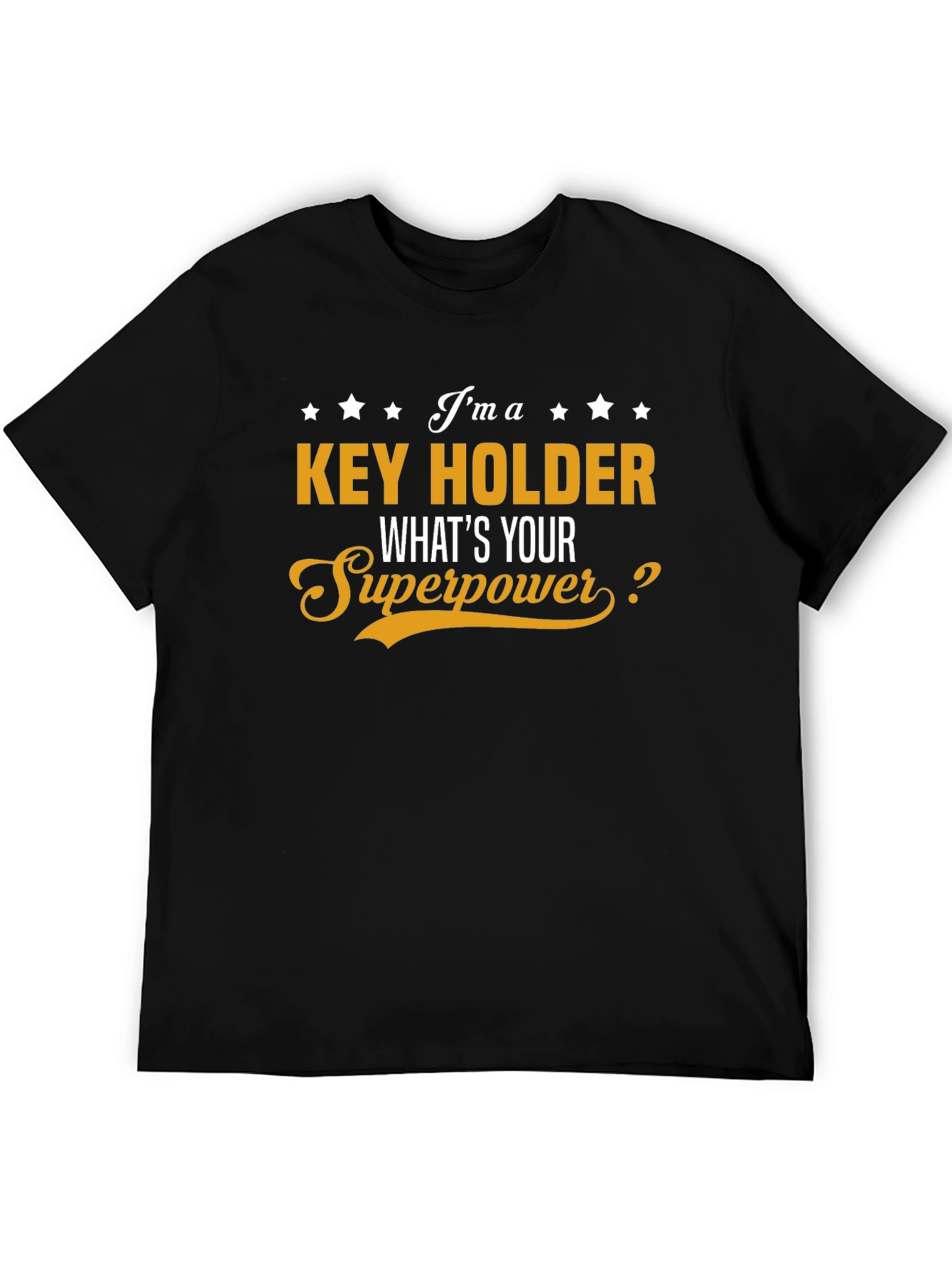 Key Holder Superpower Graphic T-Shirt