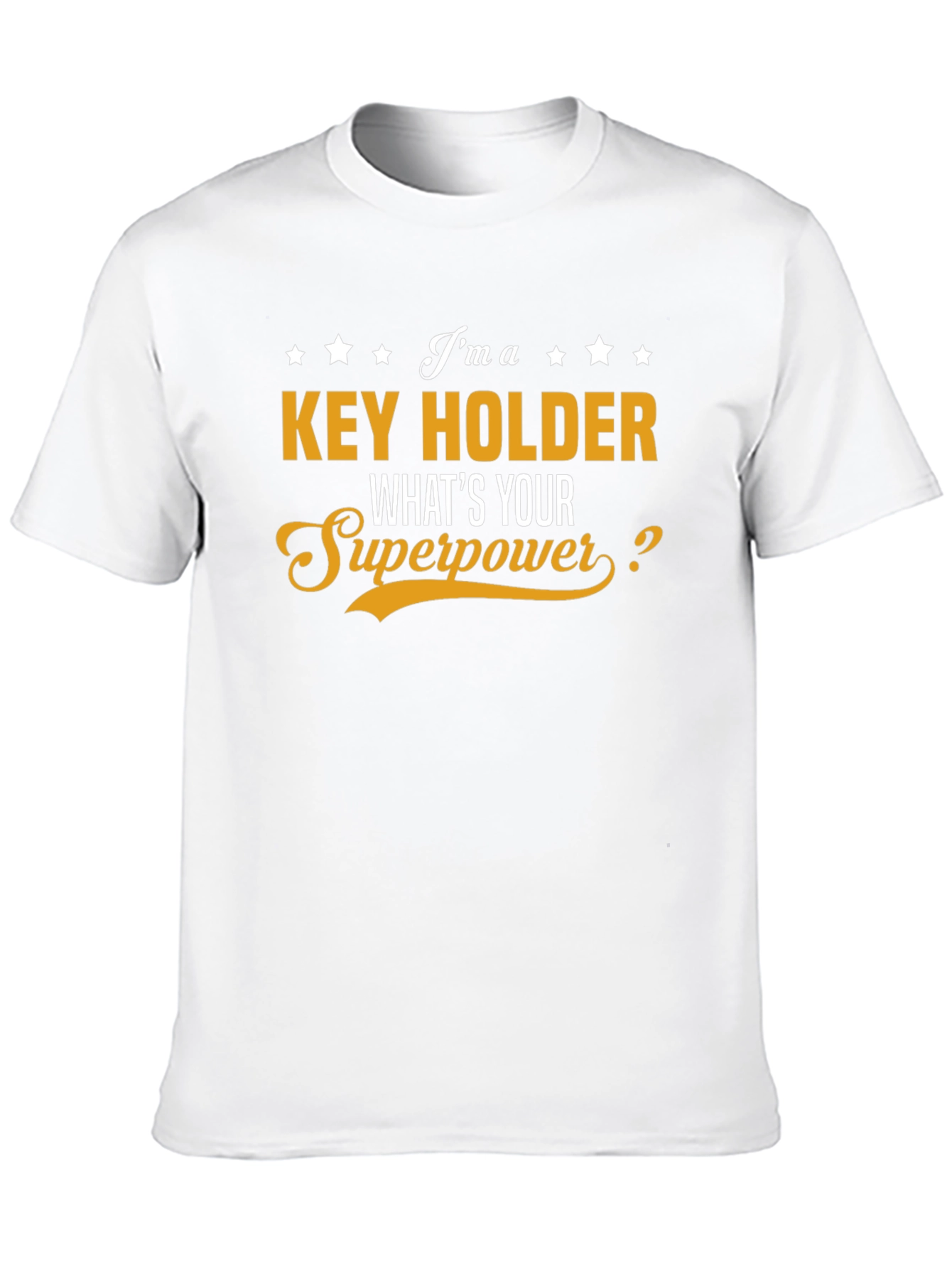 Key Holder Superpower Graphic T-Shirt