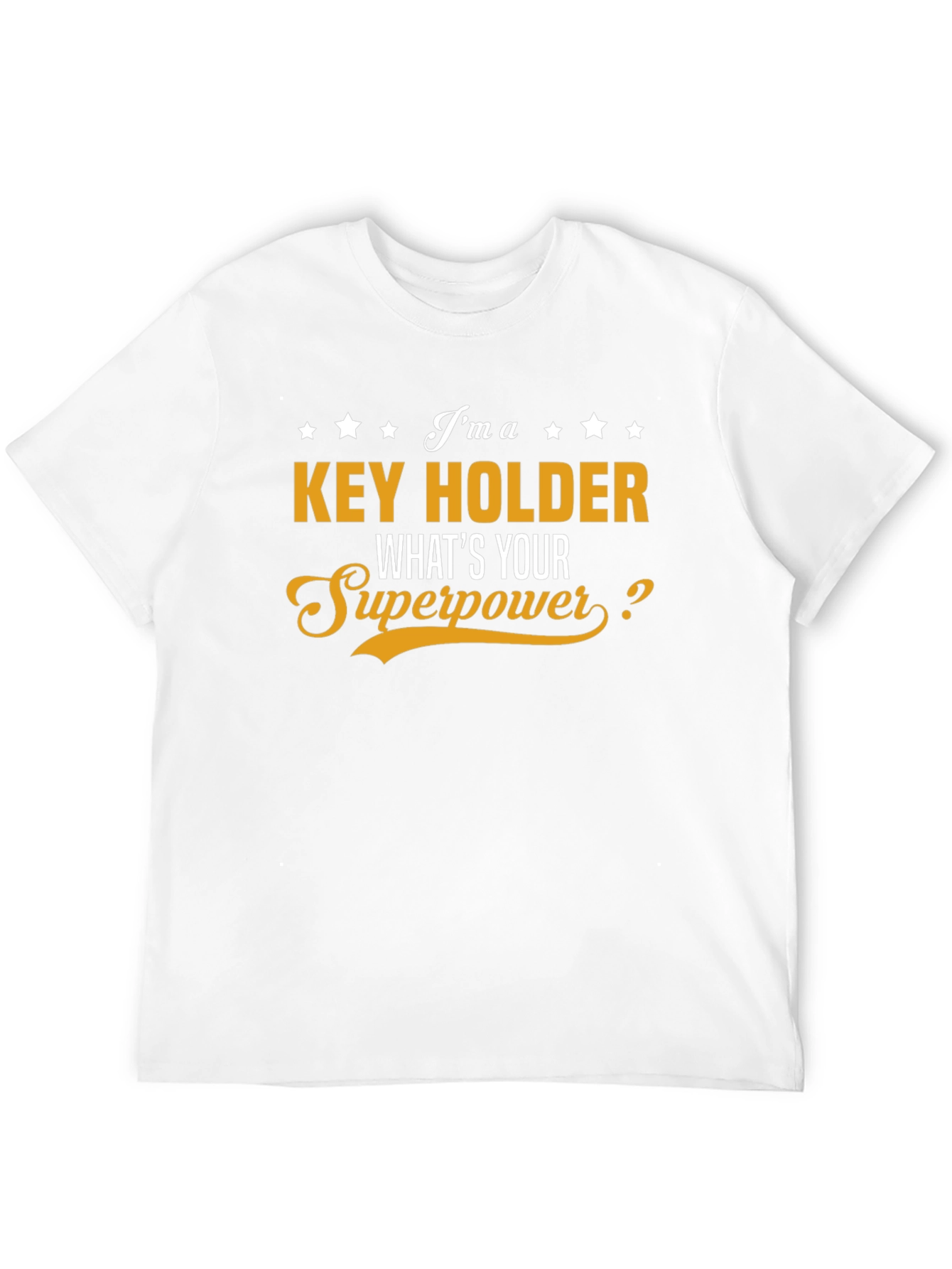 Key Holder Superpower Graphic T-Shirt