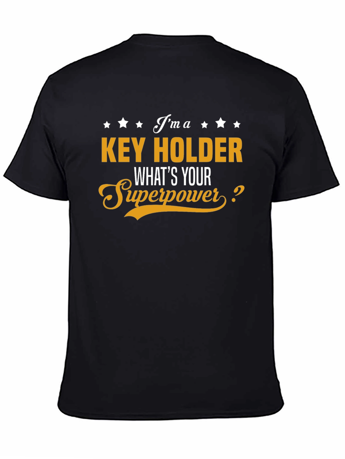 Key Holder Superpower Graphic T-Shirt