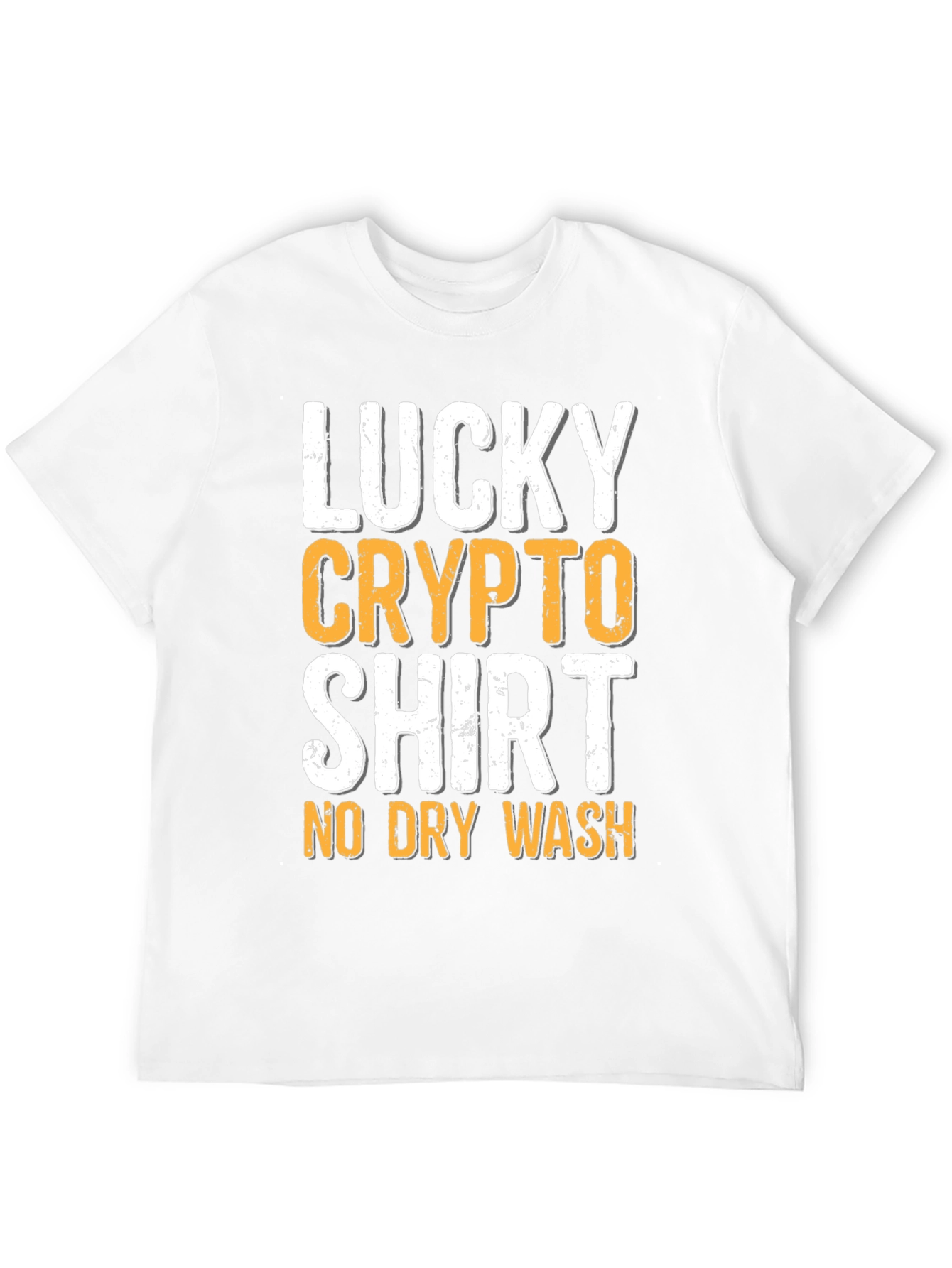Lucky Crypto Shirt - No Dry Wash T-Shirt