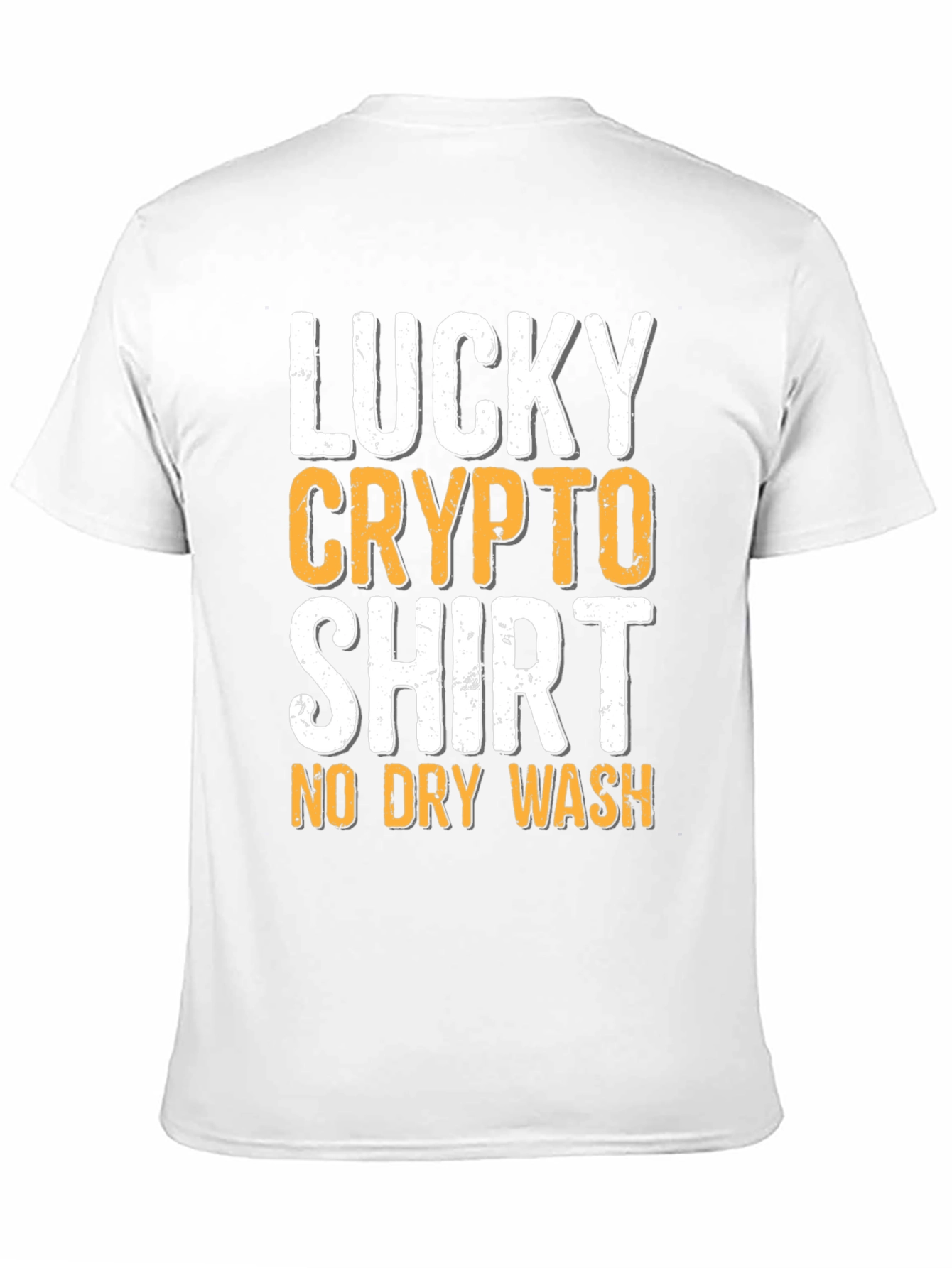 Lucky Crypto Shirt - No Dry Wash T-Shirt