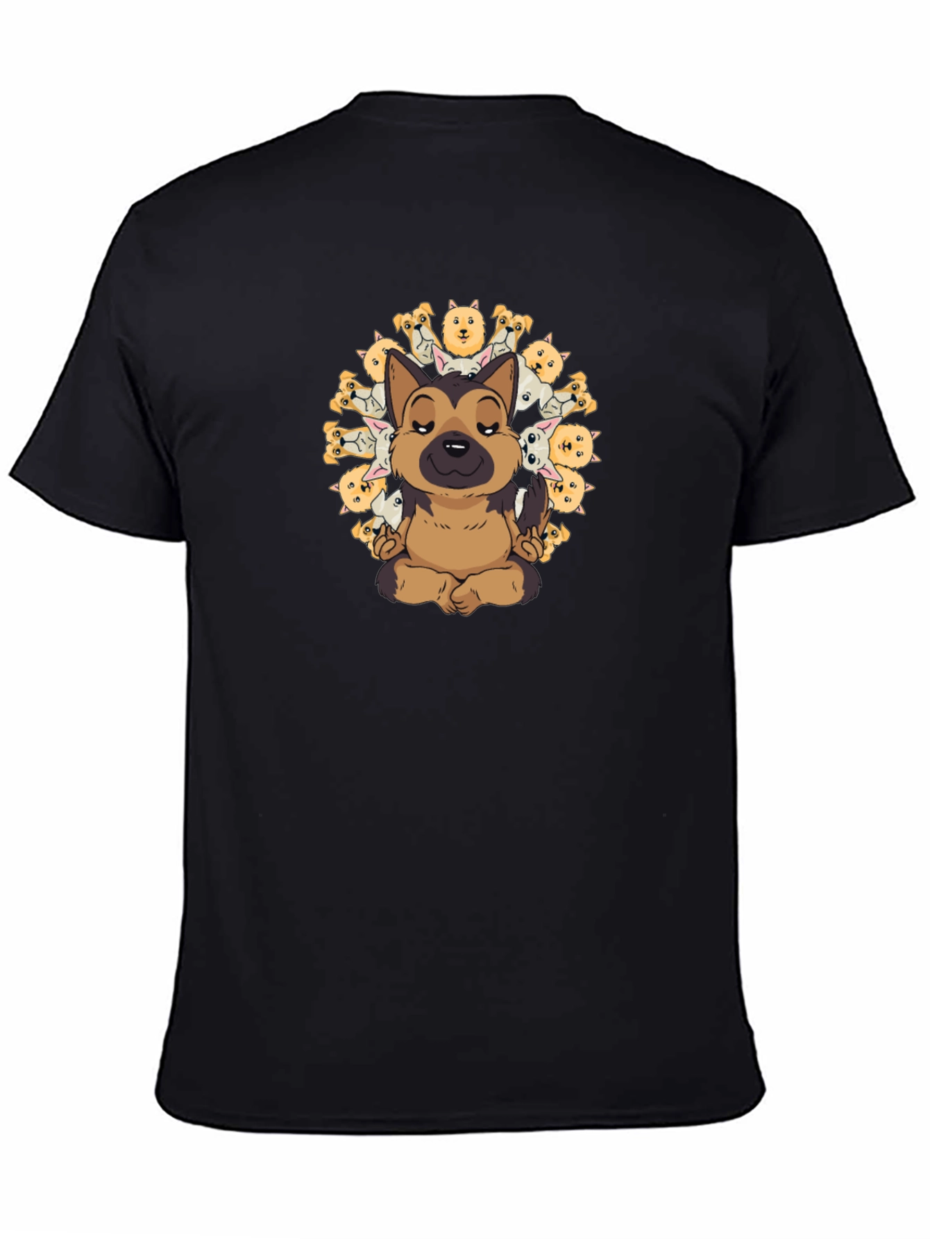 Yoga Dog Graphic Tee - Zen Mode Activated!