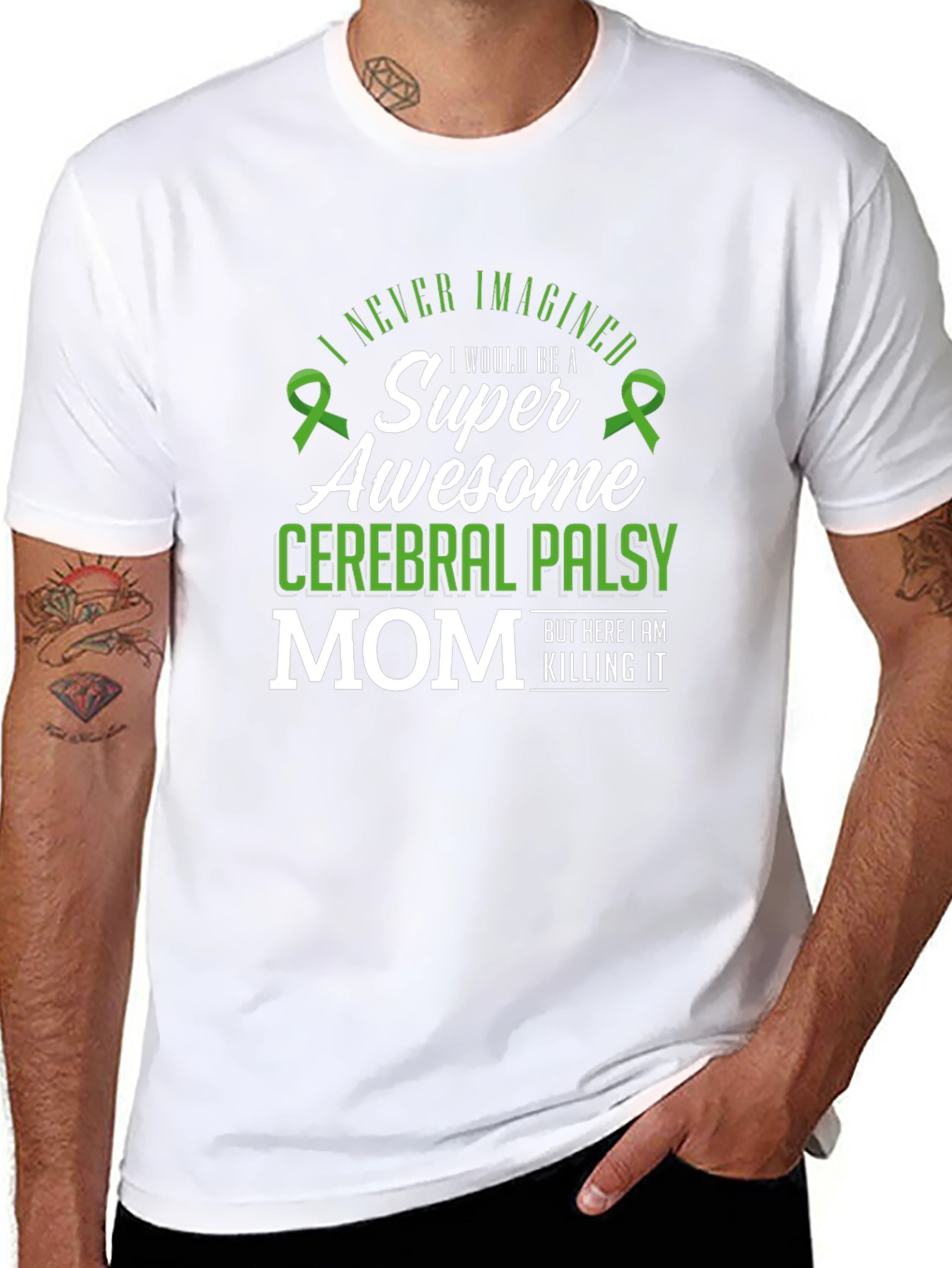 Super Awesome Cerebral Palsy Mom T-Shirt