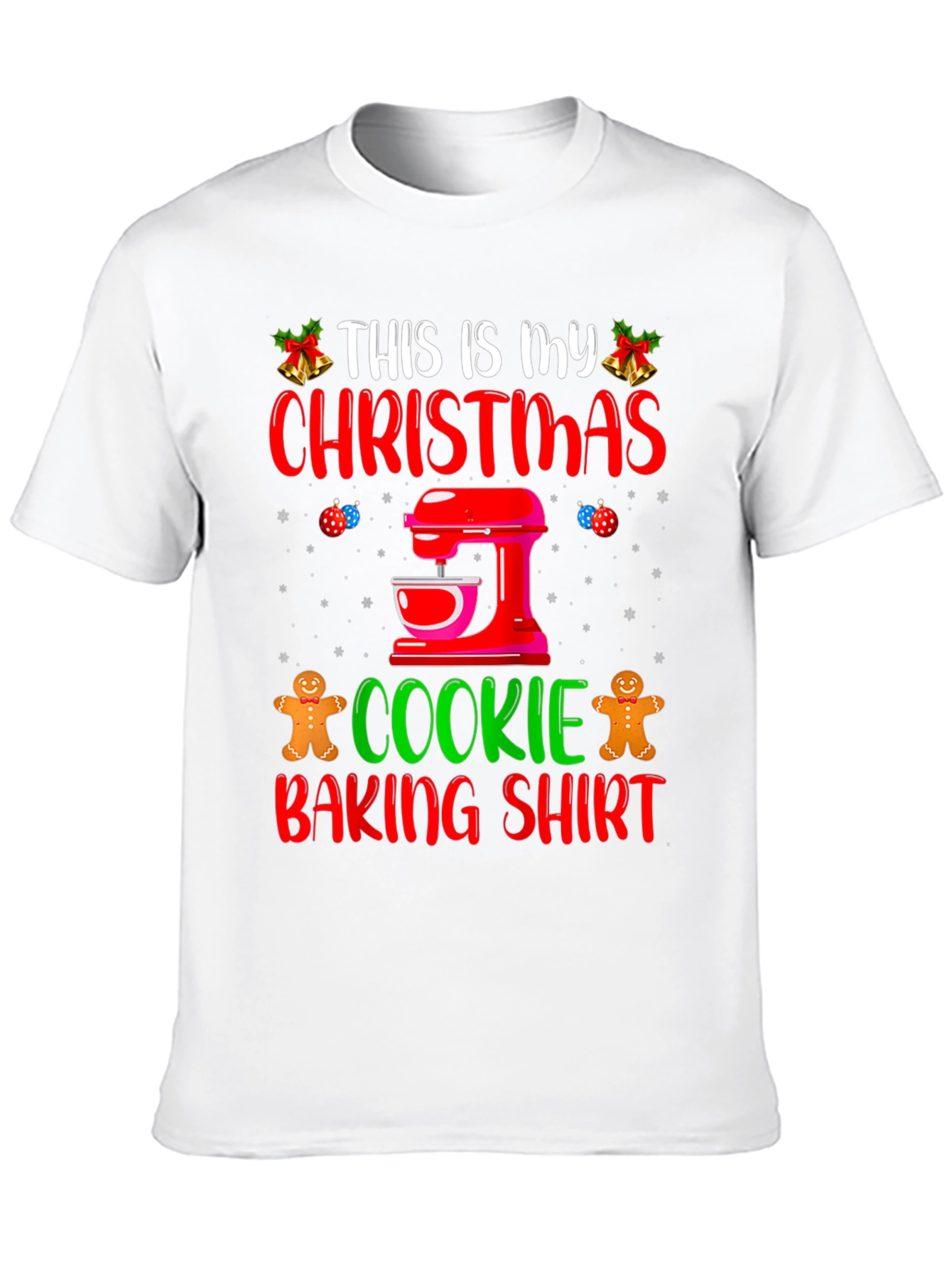 Christmas Cookie Baking Shirt Holiday Tee