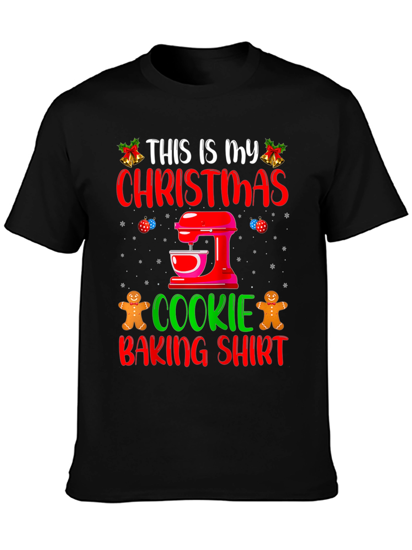 Christmas Cookie Baking Shirt Holiday Tee