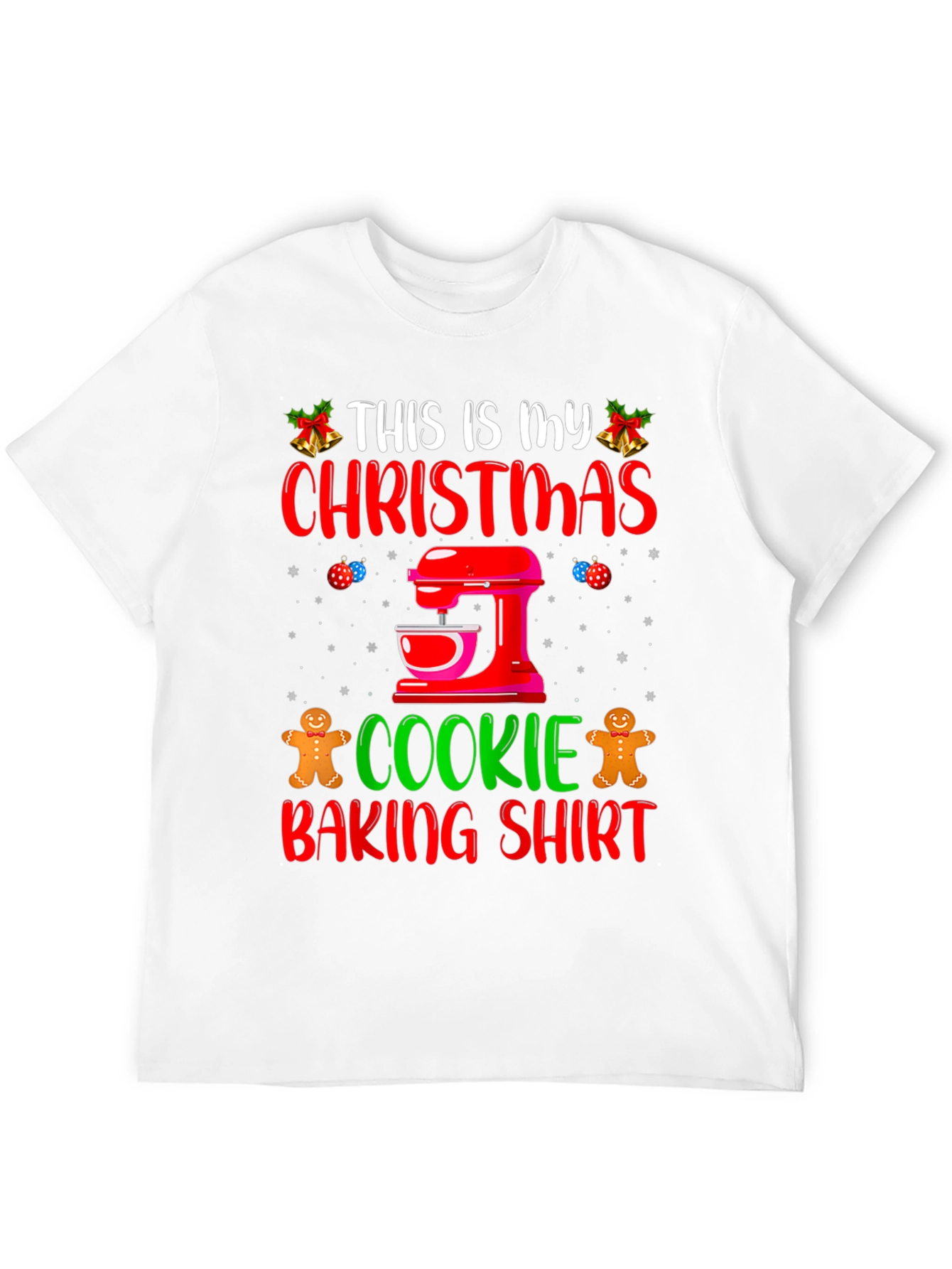 Christmas Cookie Baking Shirt Holiday Tee