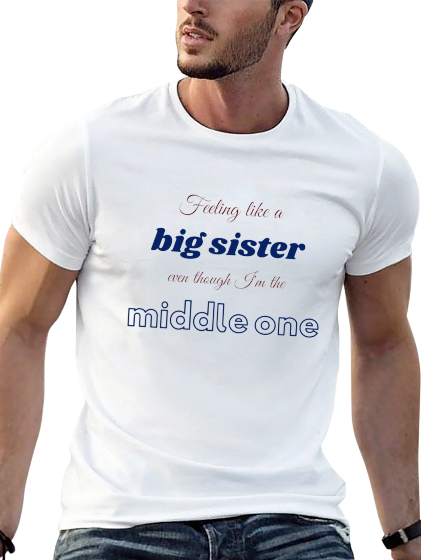 Big Sister Middle Child T-Shirt