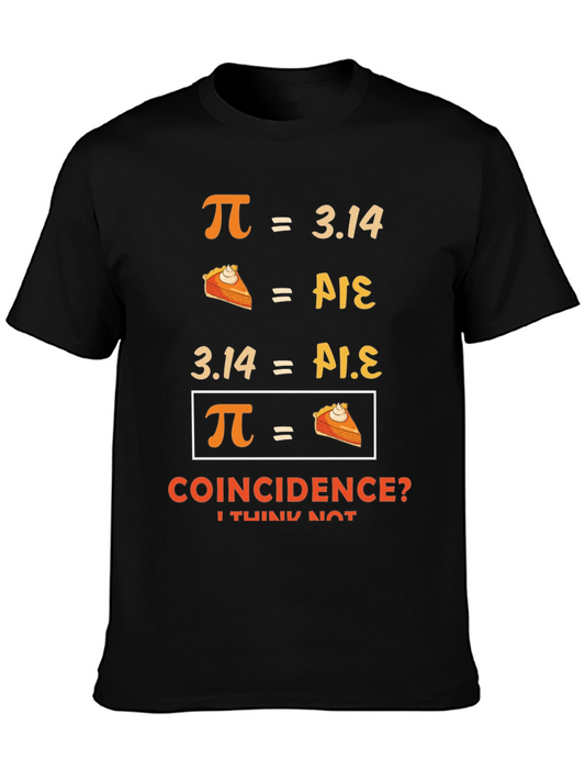 Pi Day T-Shirt - Funny Math Coincidence Tee