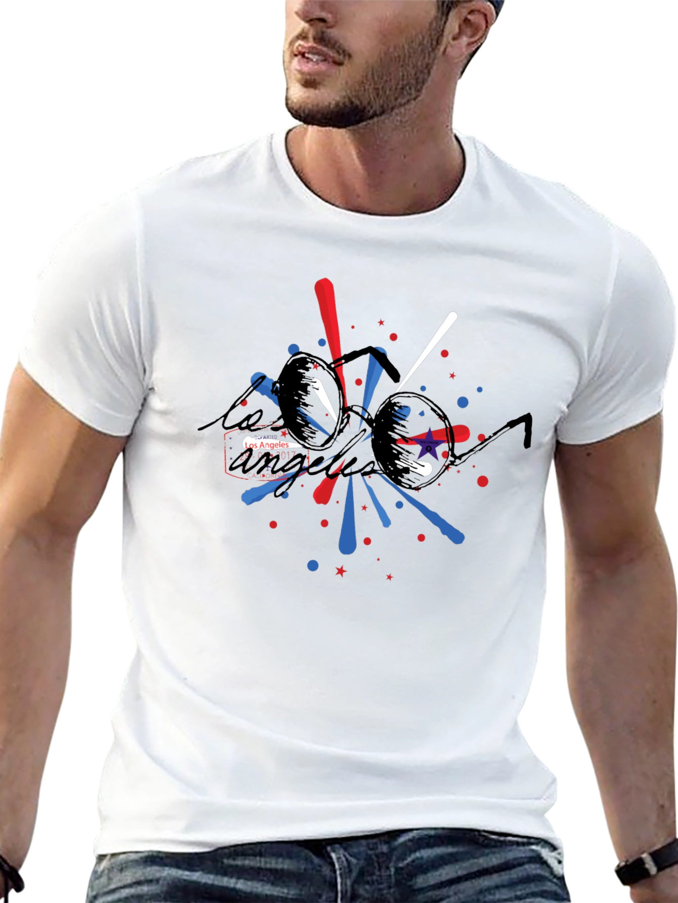 LA Style Graphic Tee - Cool & Casual