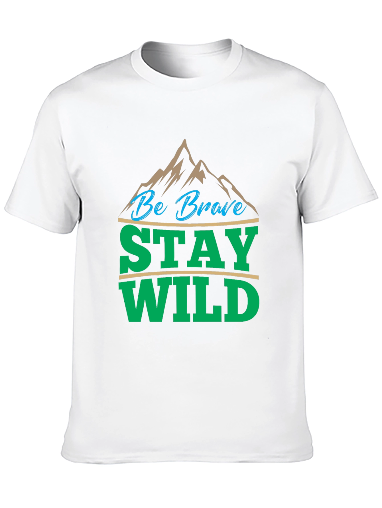 Be Brave Stay Wild Graphic Tee