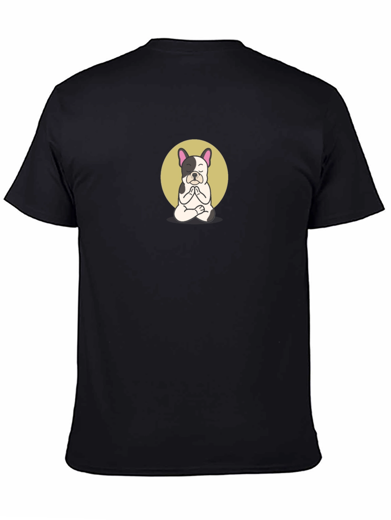 Meditating French Bulldog Graphic Tee