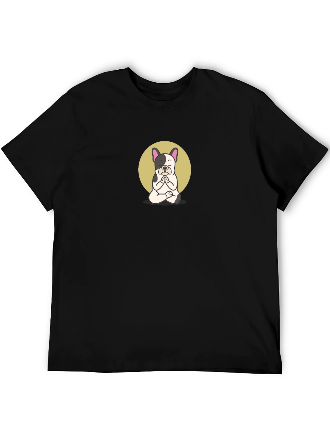 Meditating French Bulldog Graphic Tee