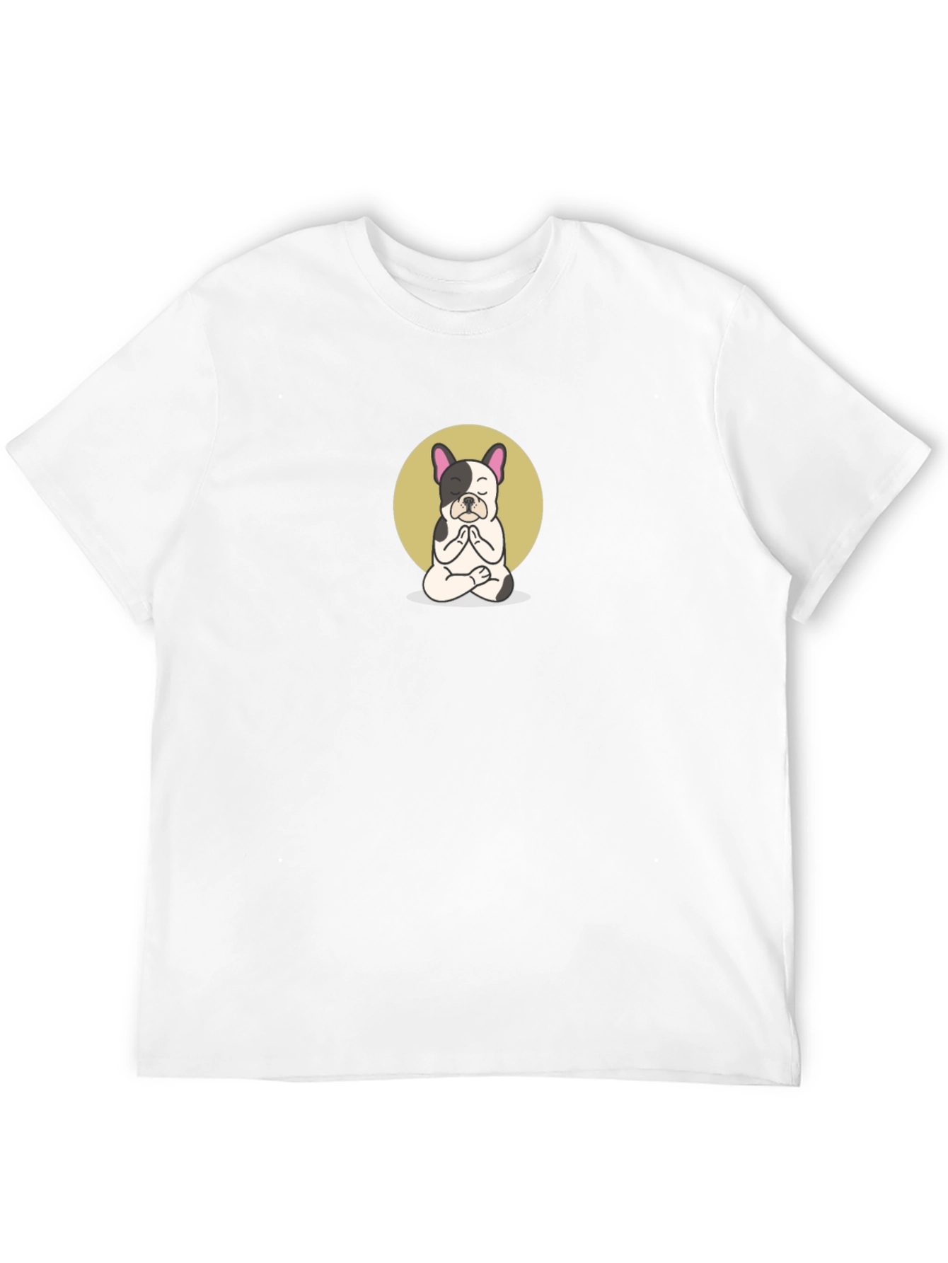 Meditating French Bulldog Graphic Tee