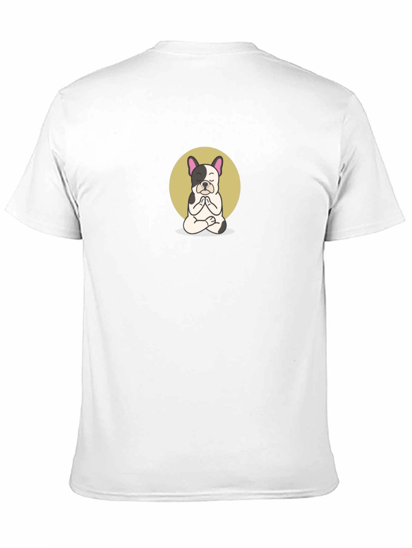 Meditating French Bulldog Graphic Tee