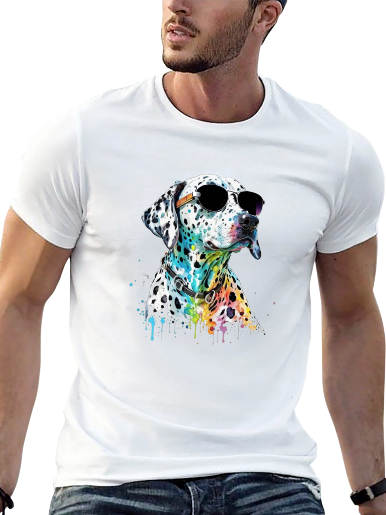 Cool Dalmatian Dog T-Shirt