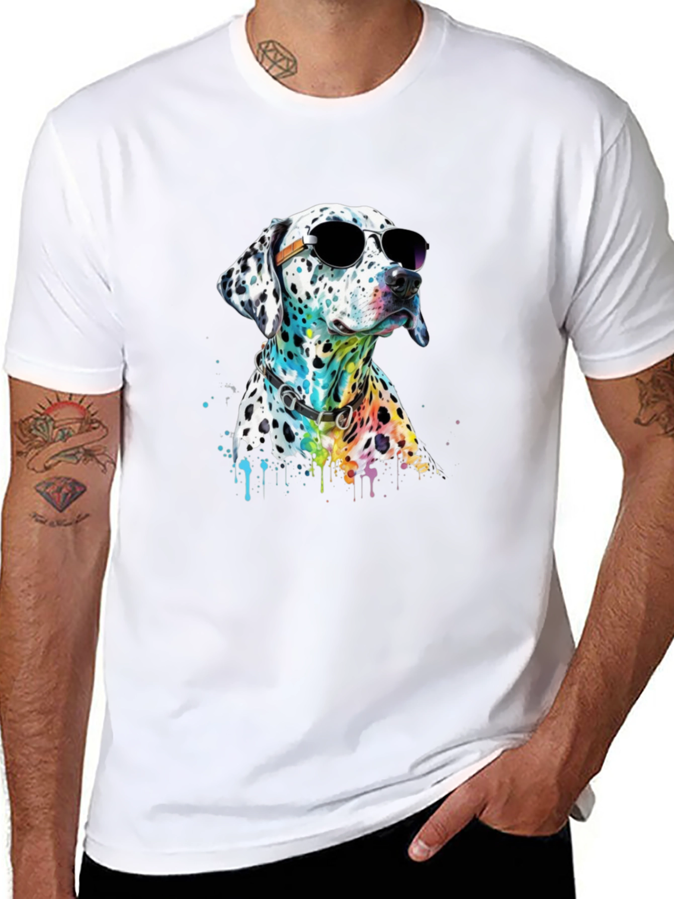 Cool Dalmatian Dog T-Shirt