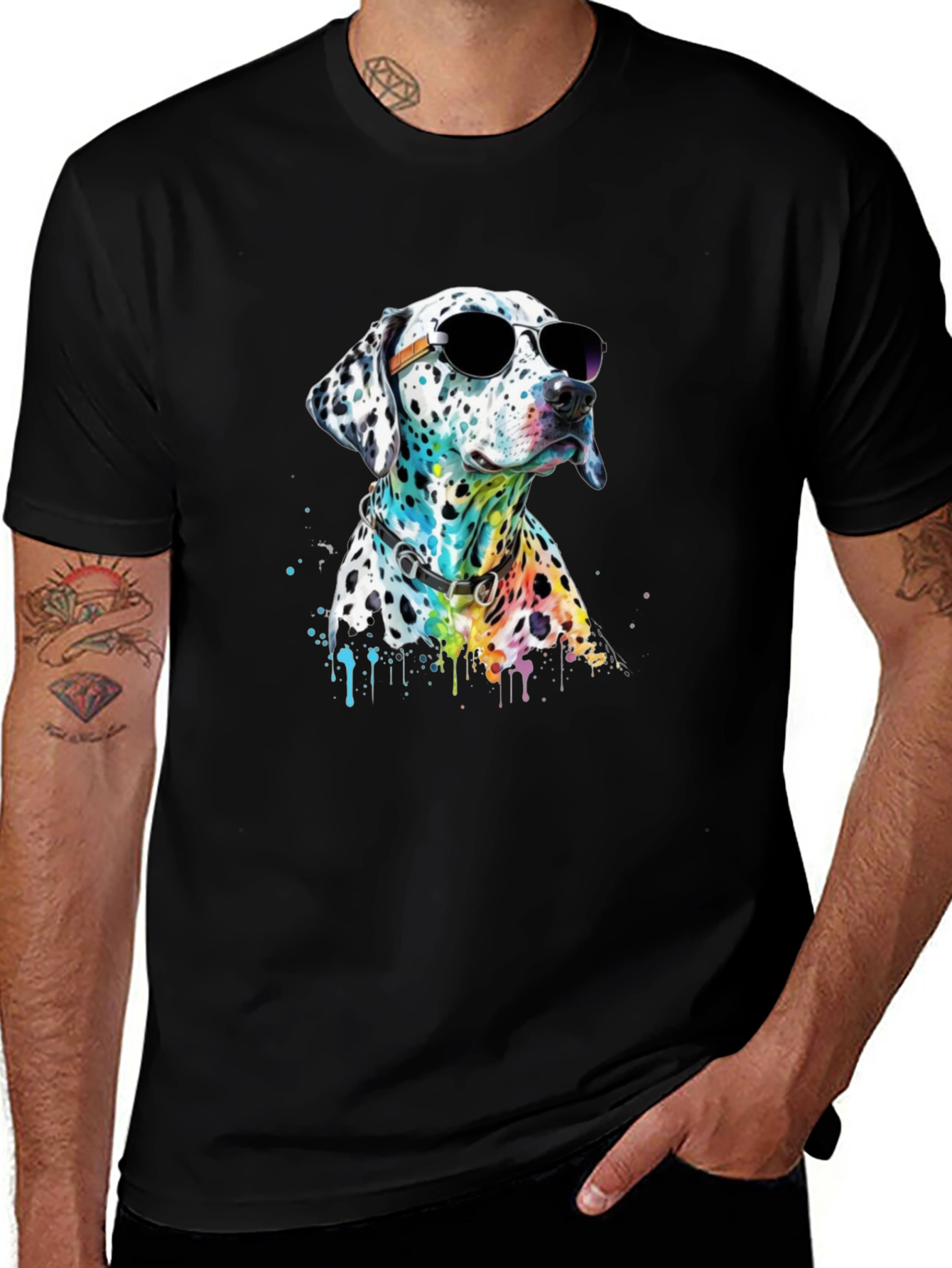 Cool Dalmatian Dog T-Shirt