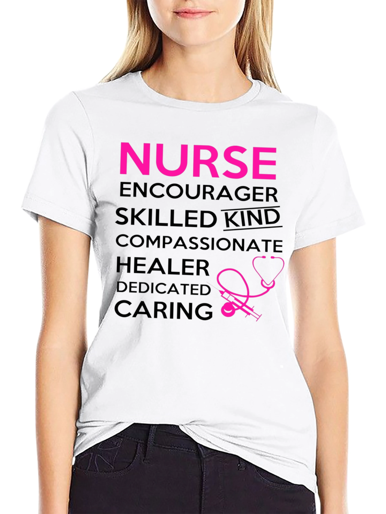 Nurse Graphic T-Shirt - Gift for Healthcare Heroes