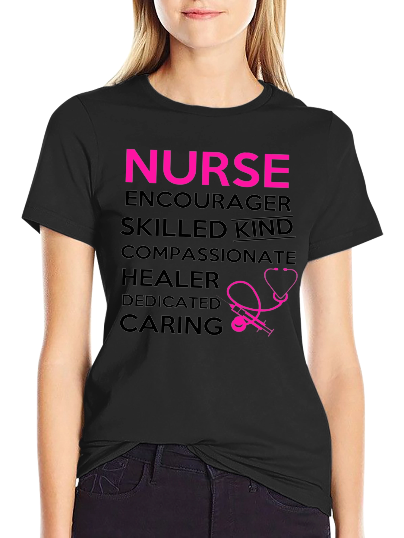 Nurse Graphic T-Shirt - Gift for Healthcare Heroes