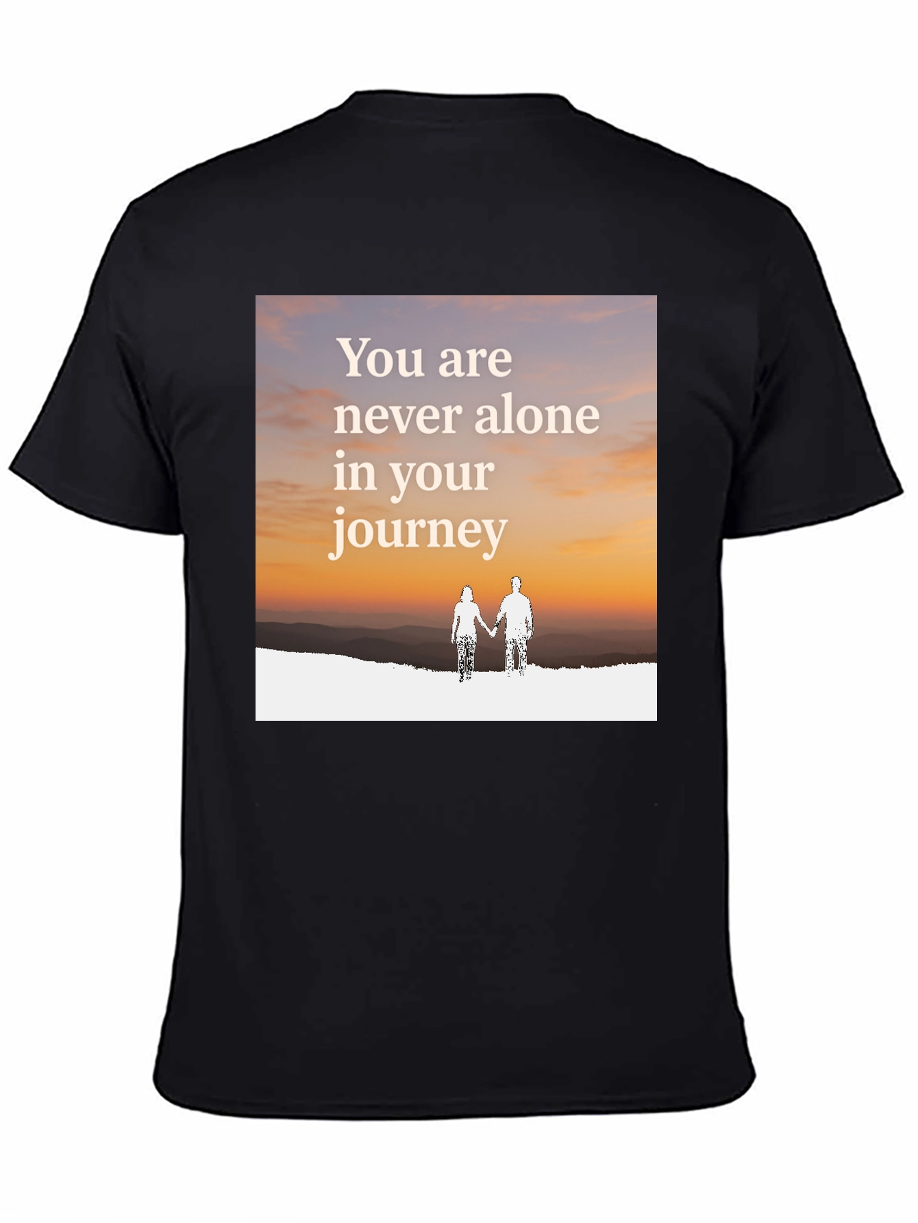 Inspirational Journey Black T-Shirt
