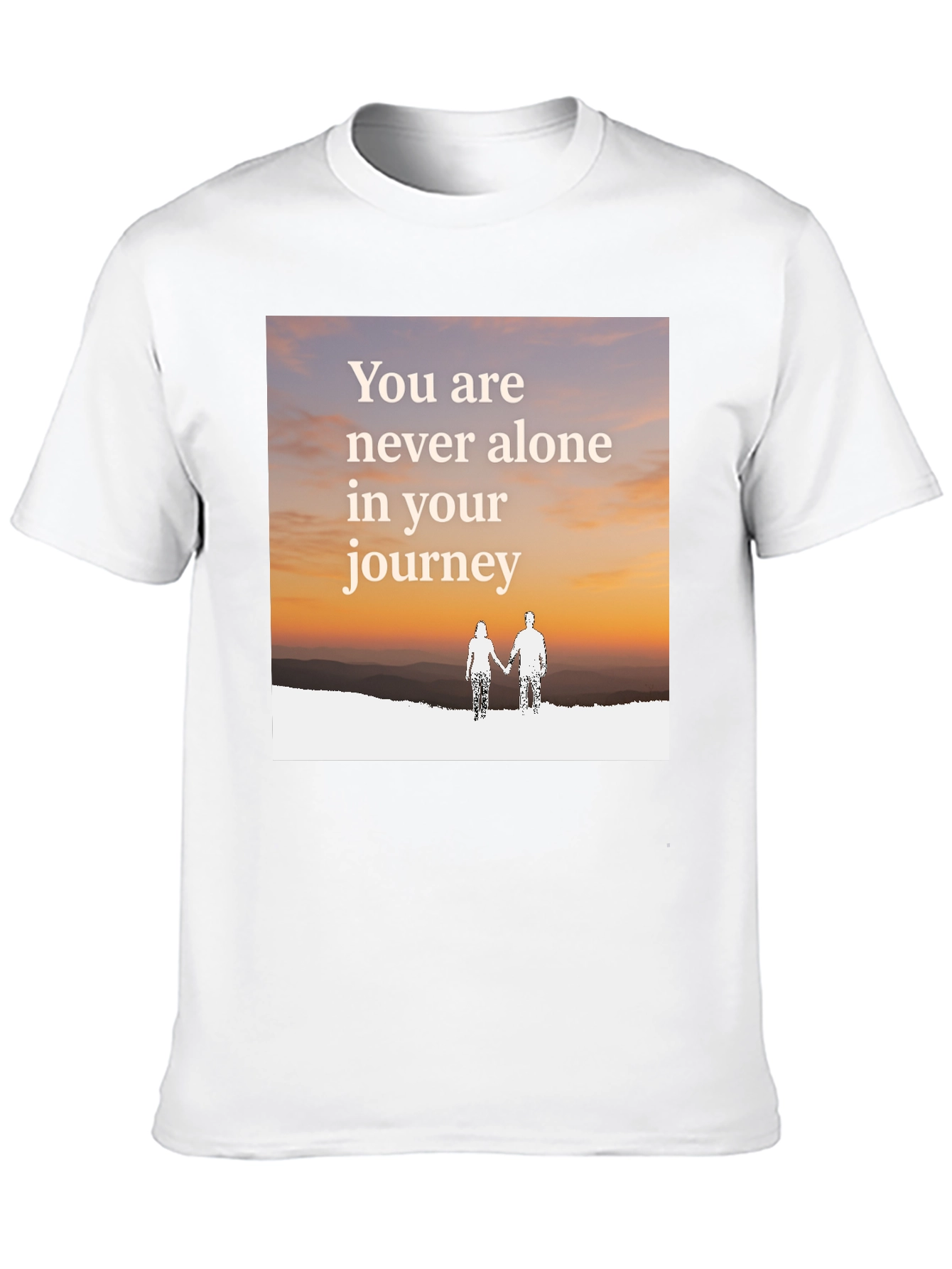 Inspirational Journey Black T-Shirt