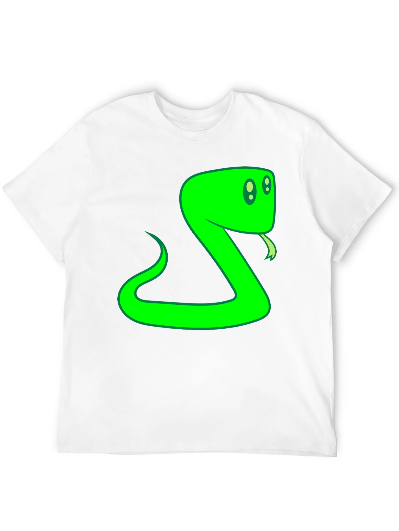 Green Snake Graphic T-Shirt