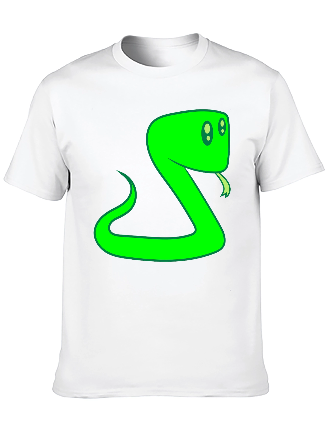 Green Snake Graphic T-Shirt