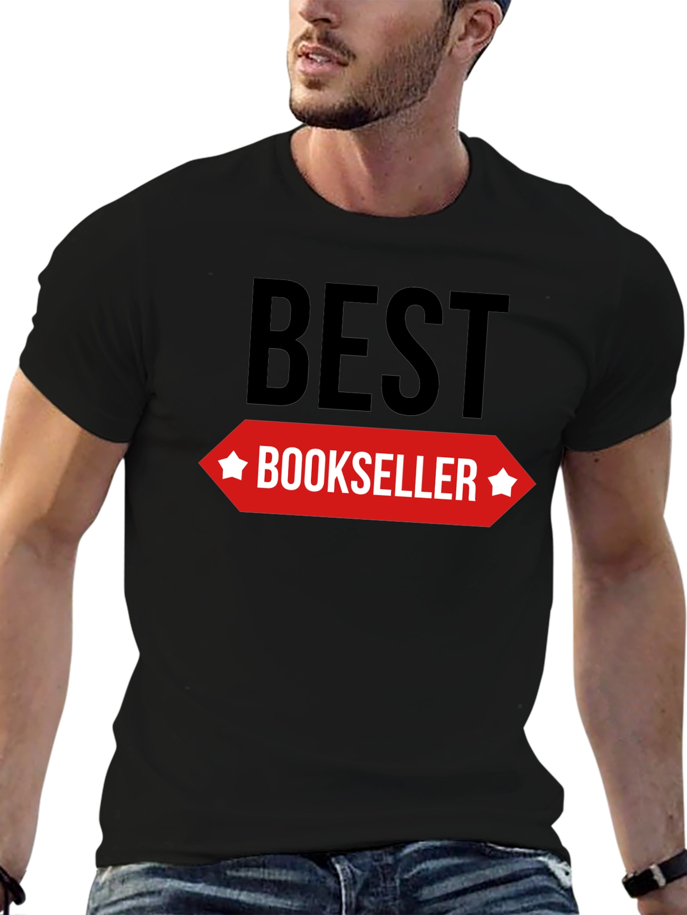 Best Bookseller Graphic Tee - Black