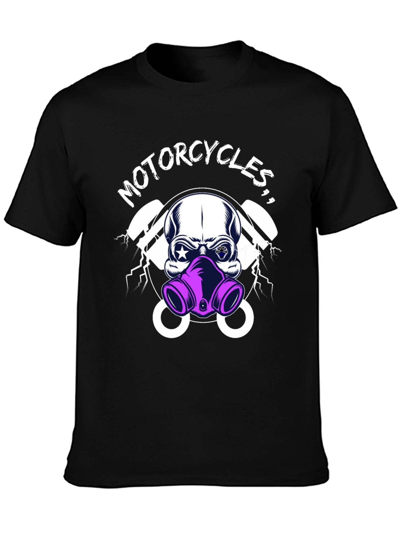 Skull Motorcycles T-Shirt