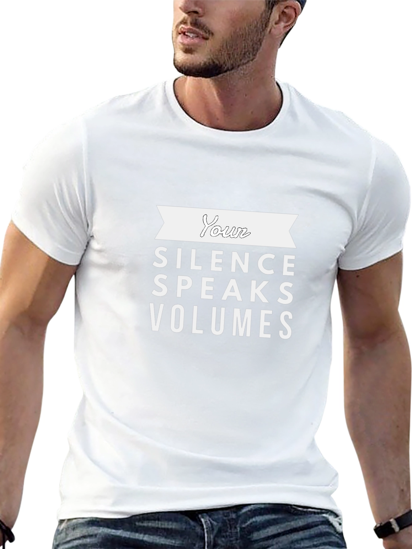 Your Silence Speaks Volumes Graphic T-Shirt
