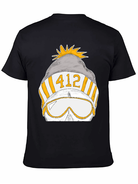412 Ski Helmet Graphic Tee