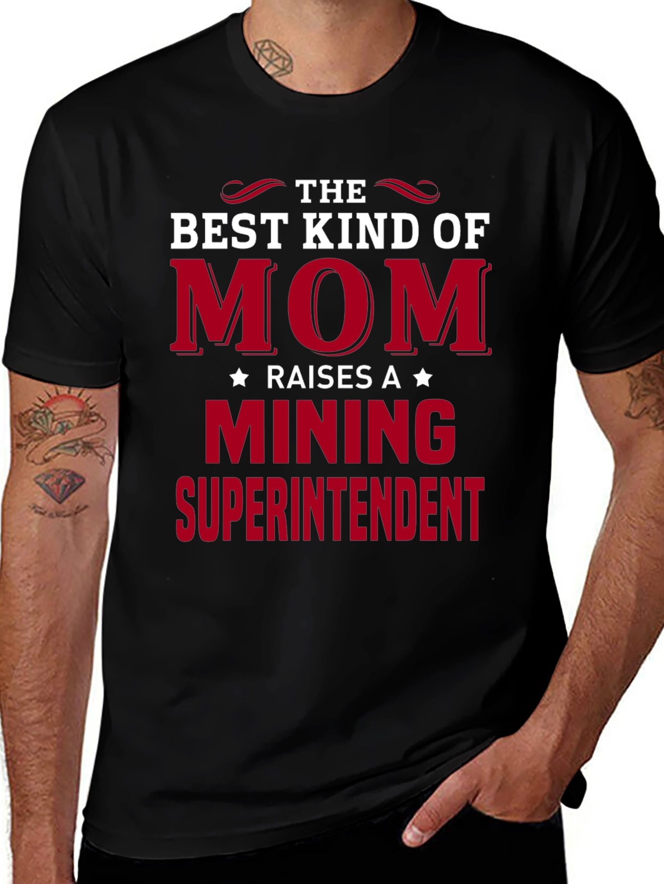Best Kind of Mom Mining Superintendent T-Shirt