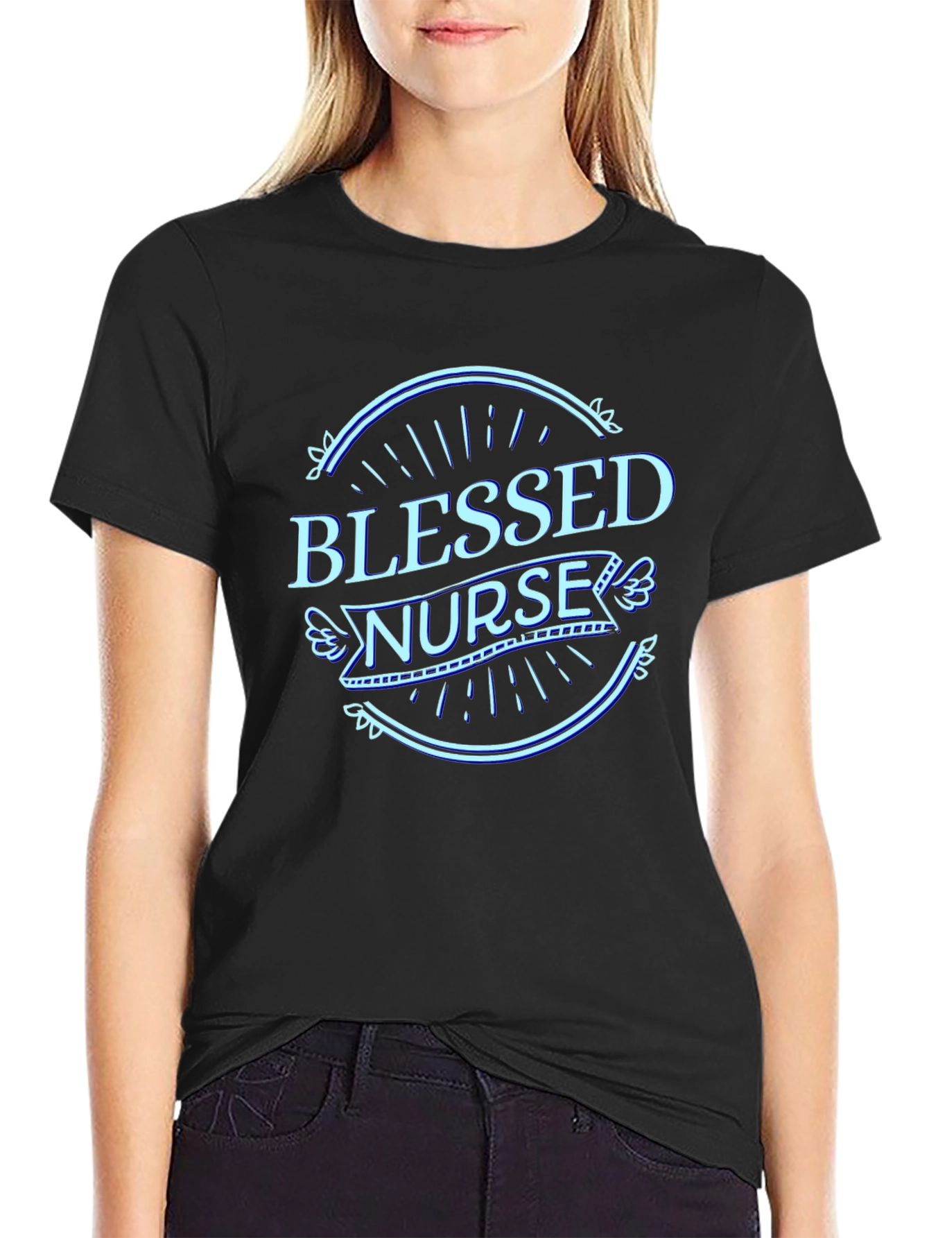 Blessed Nurse Graphic Tee - Unisex Short Sleeve