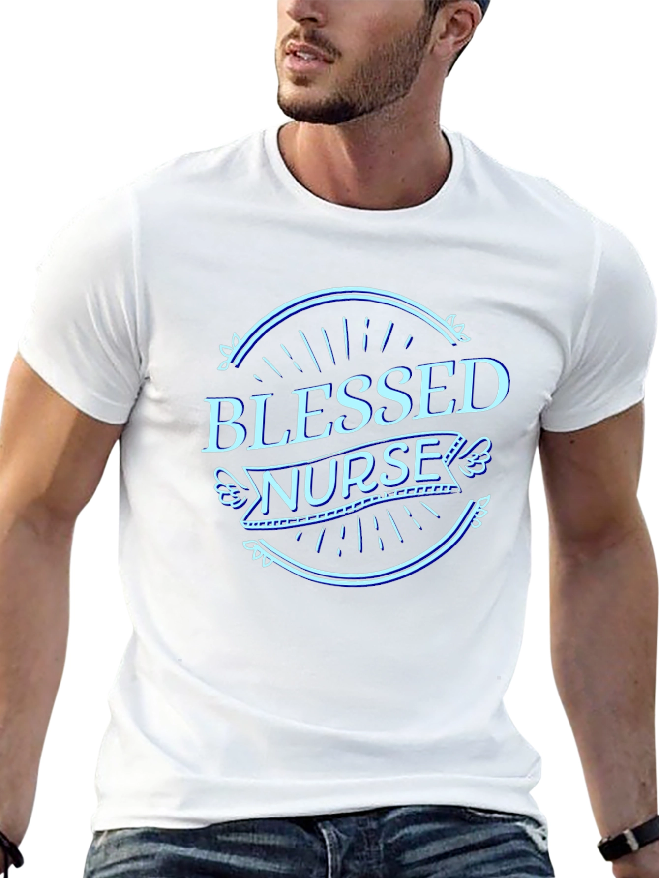 Blessed Nurse Graphic Tee - Unisex Short Sleeve
