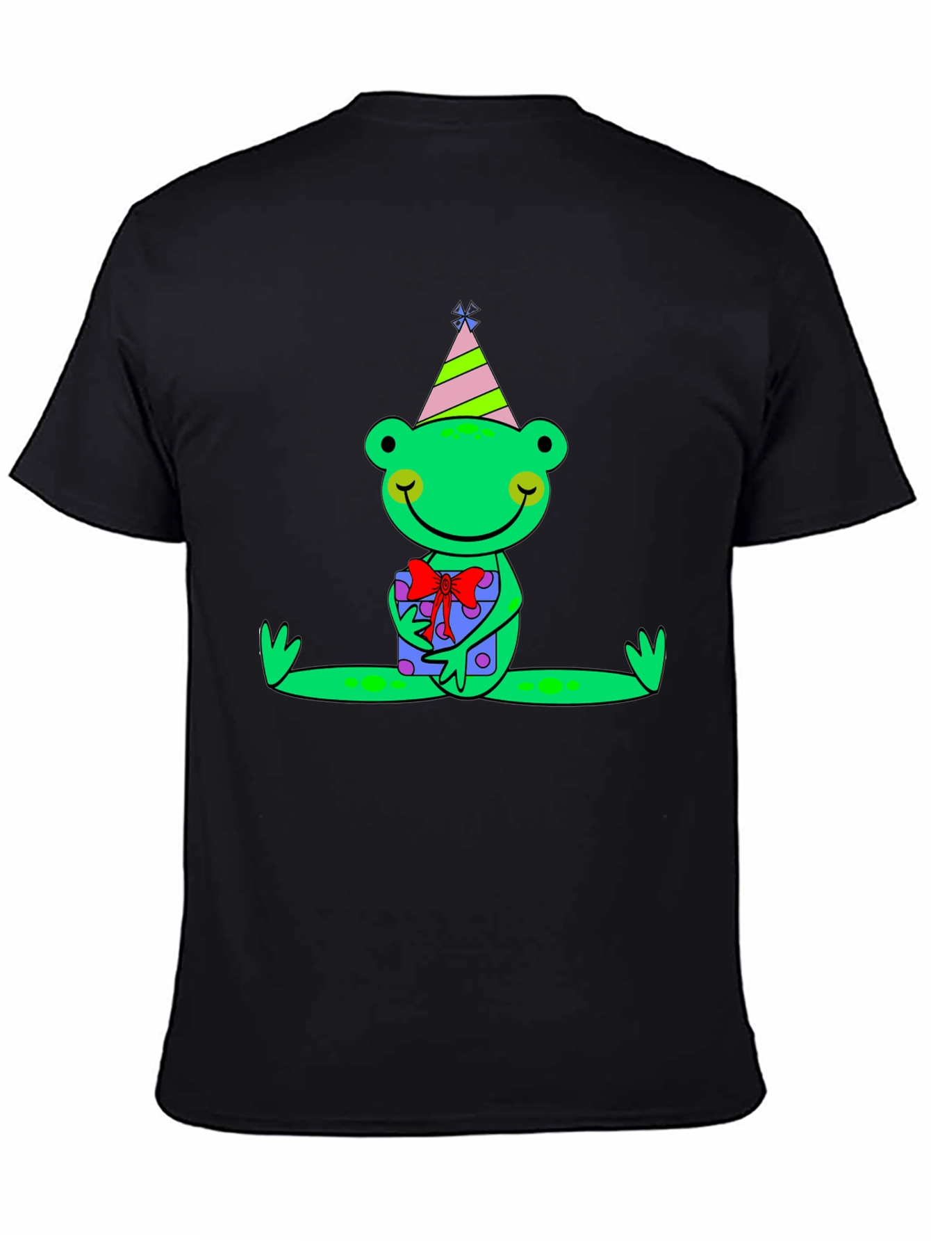 Party Frog Graphic Tee - Unique Birthday Gift