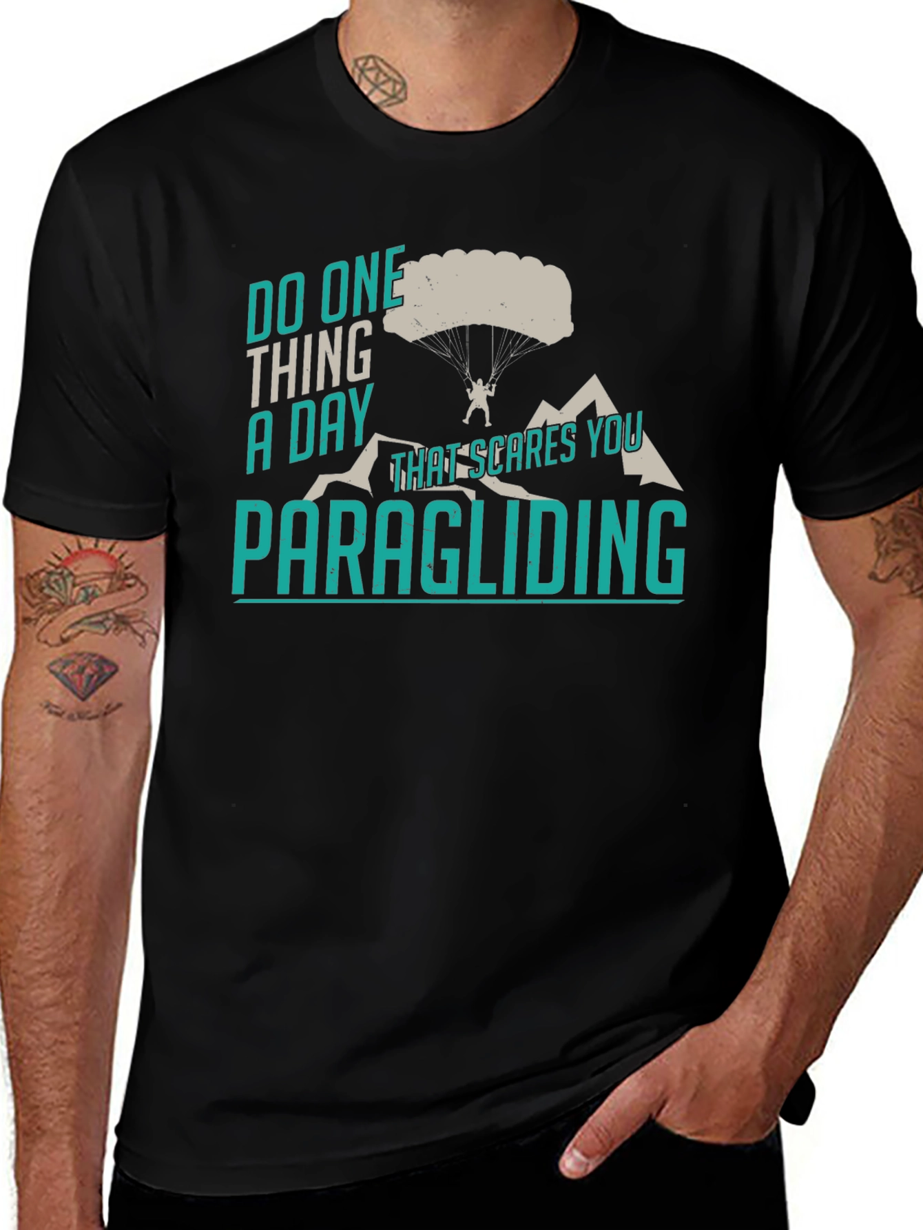 Paragliding Motivation T-Shirt