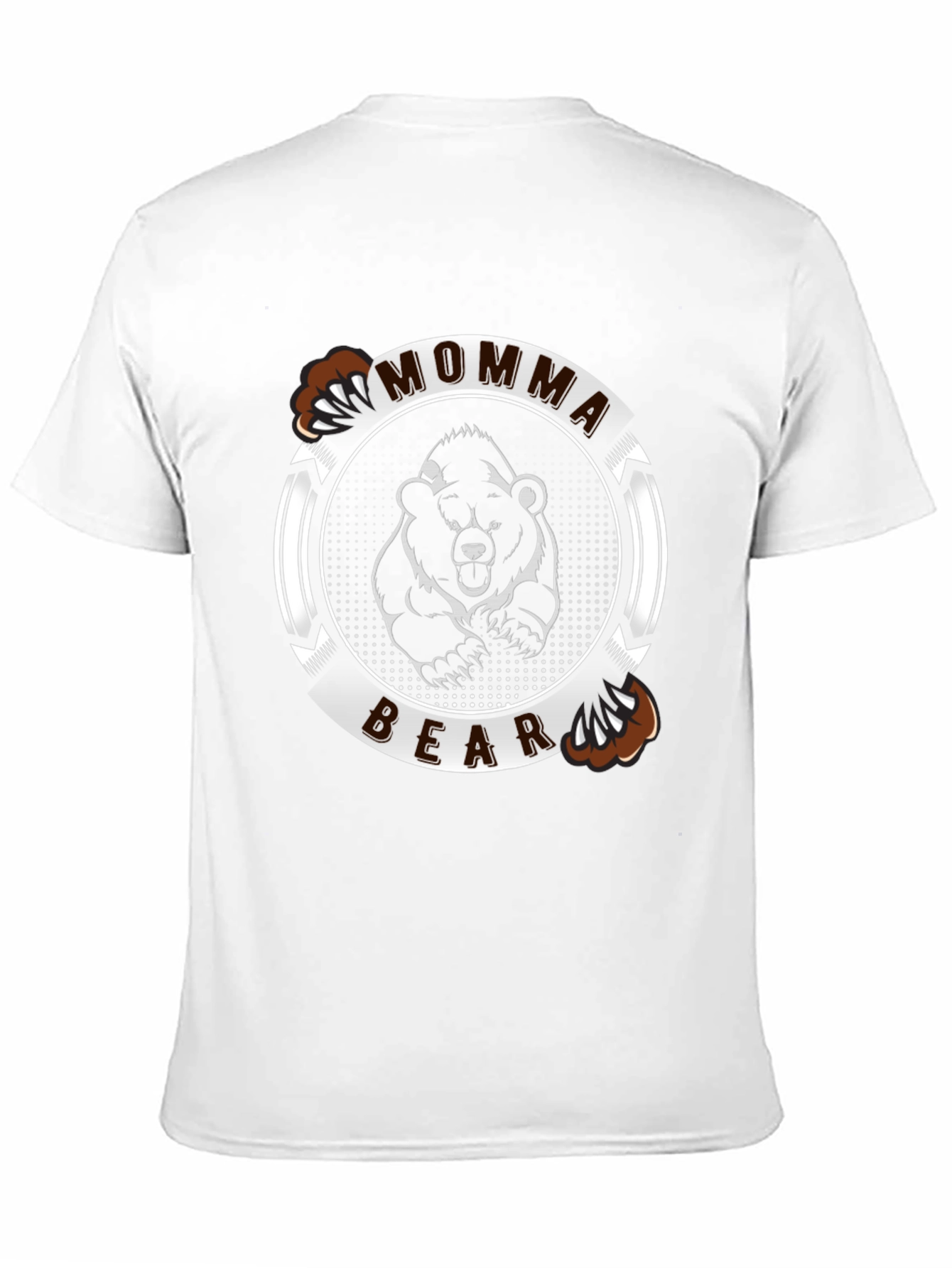 Momma Bear Graphic Tee - Perfect for Mothers