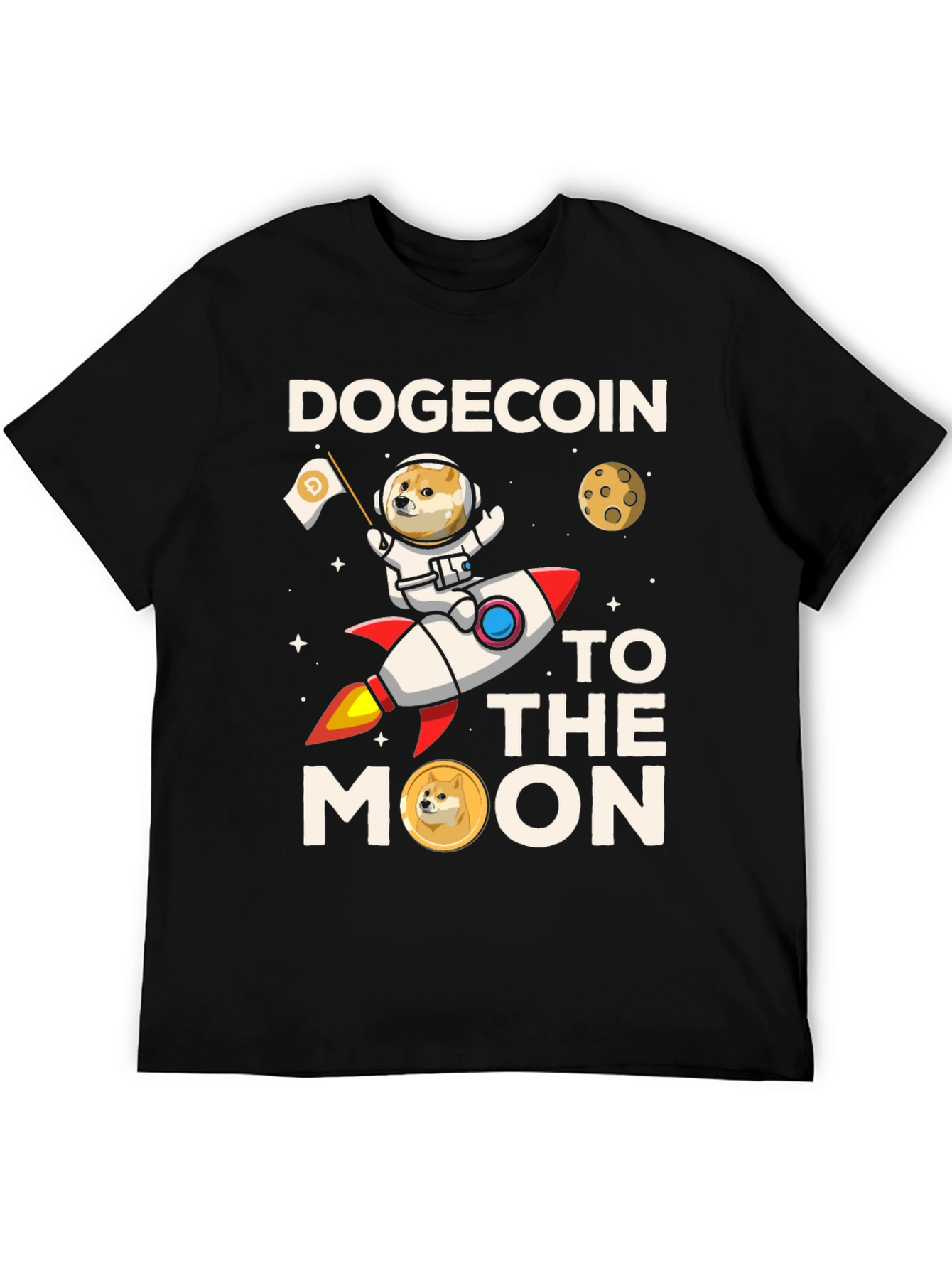 Dogecoin to the Moon T-Shirt
