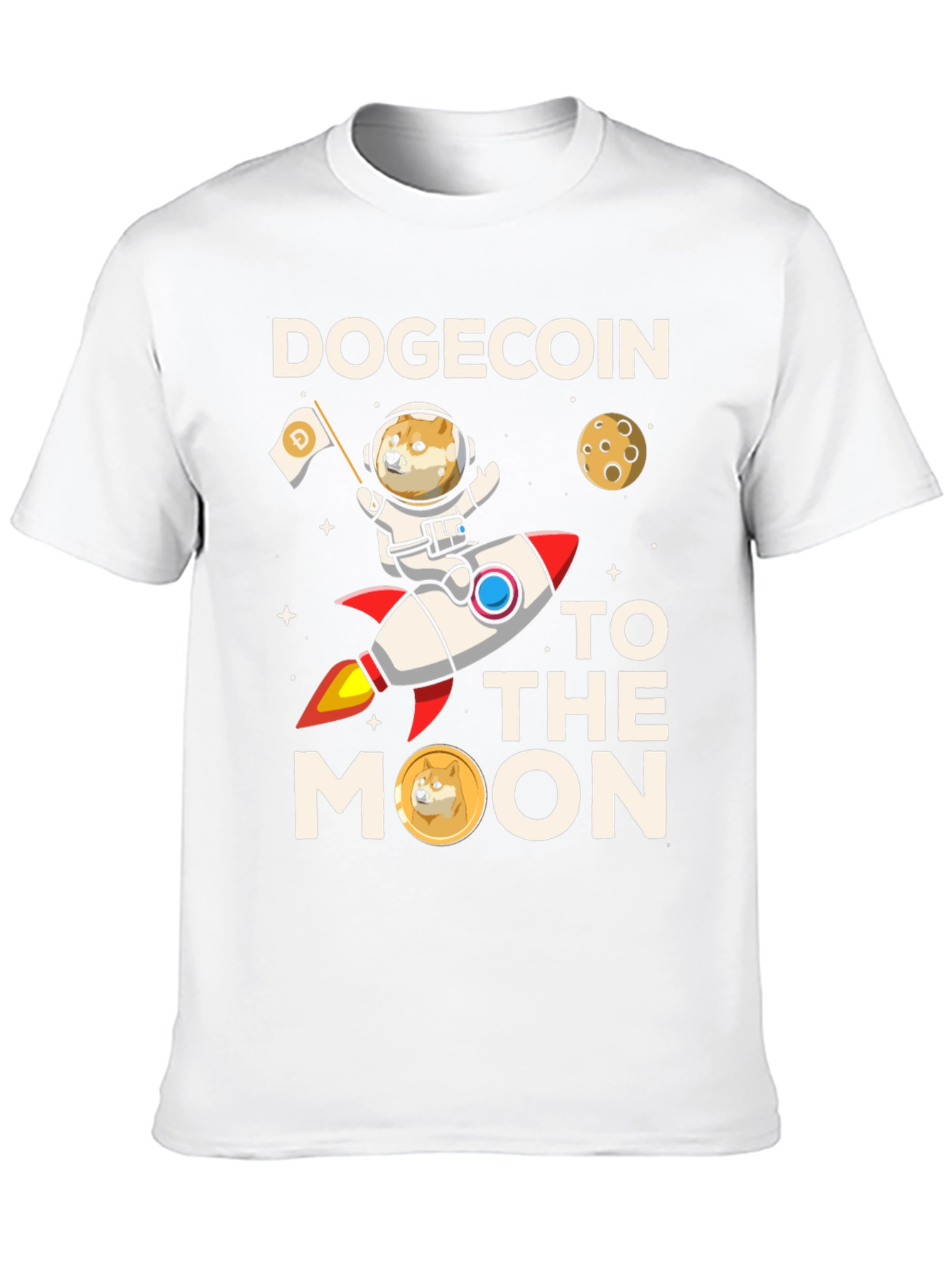 Dogecoin to the Moon T-Shirt