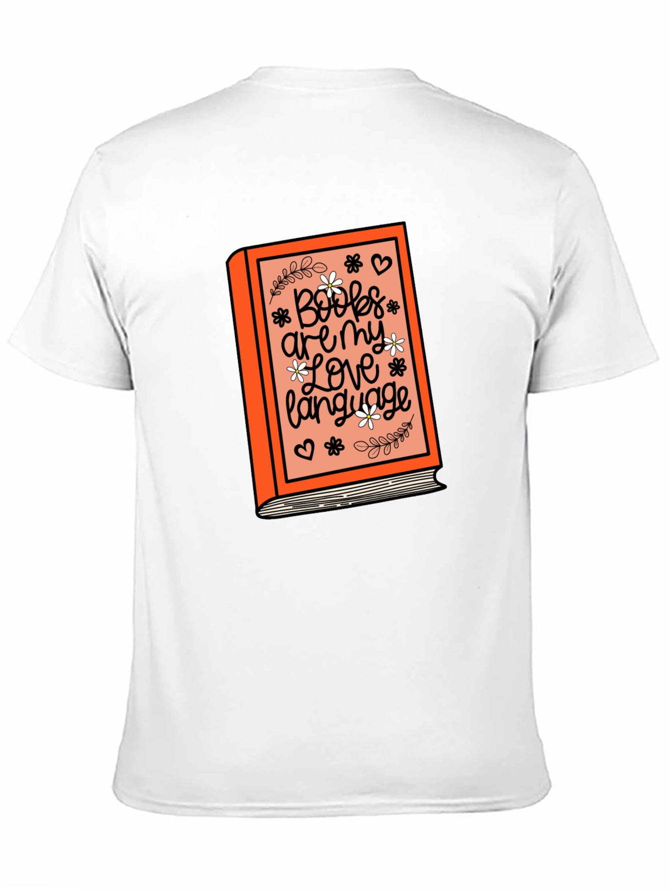 Books Are My Love Language Graphic T-Shirt