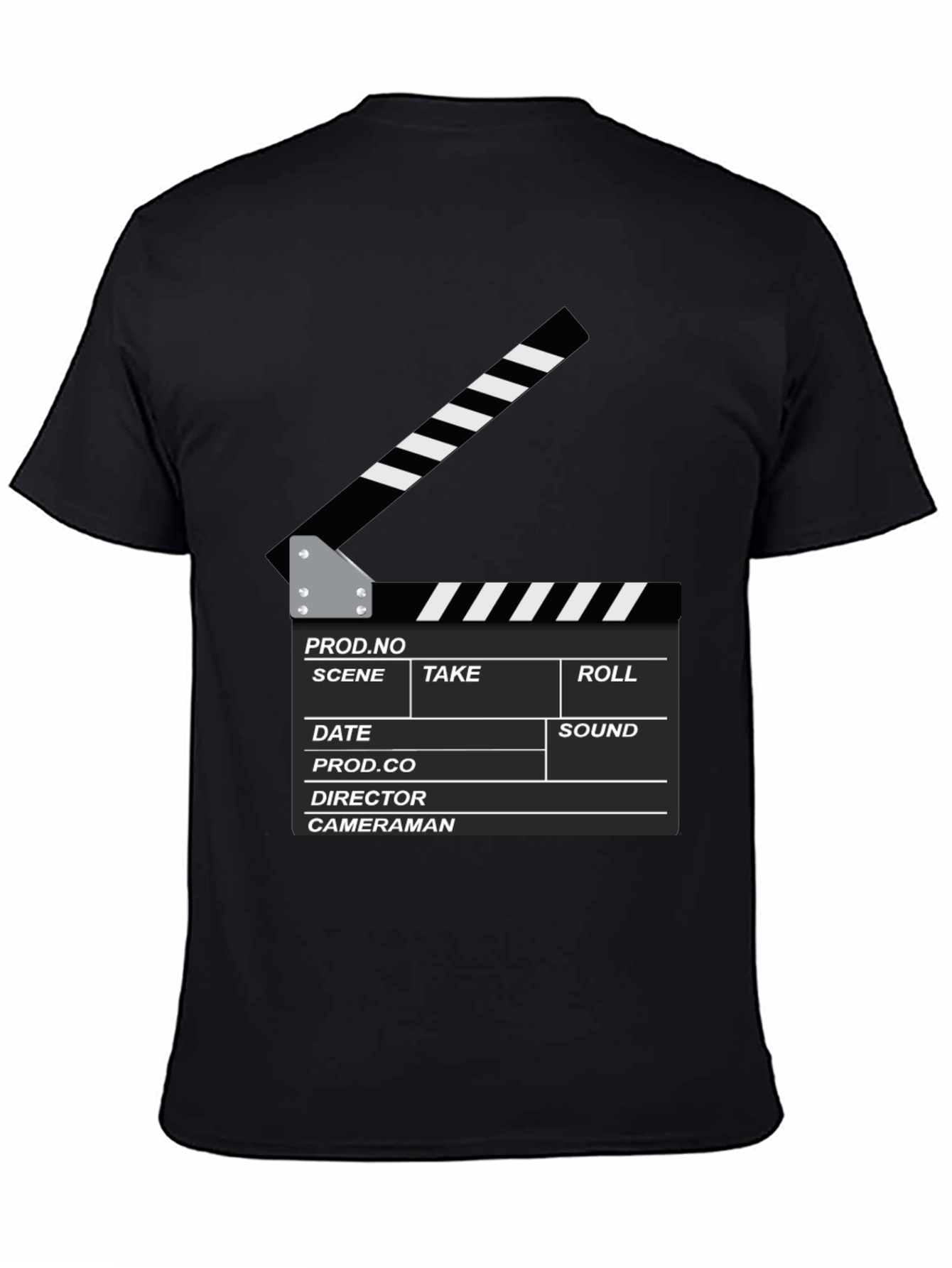 Film Slate Graphic T-Shirt - Movie Lover Tee