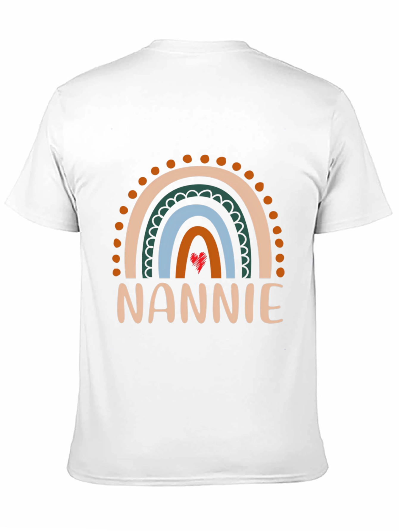 Nannie Rainbow Graphic T-Shirt - Black