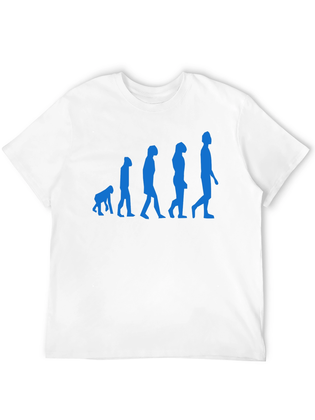 Evolution of Man Black Graphic Tee