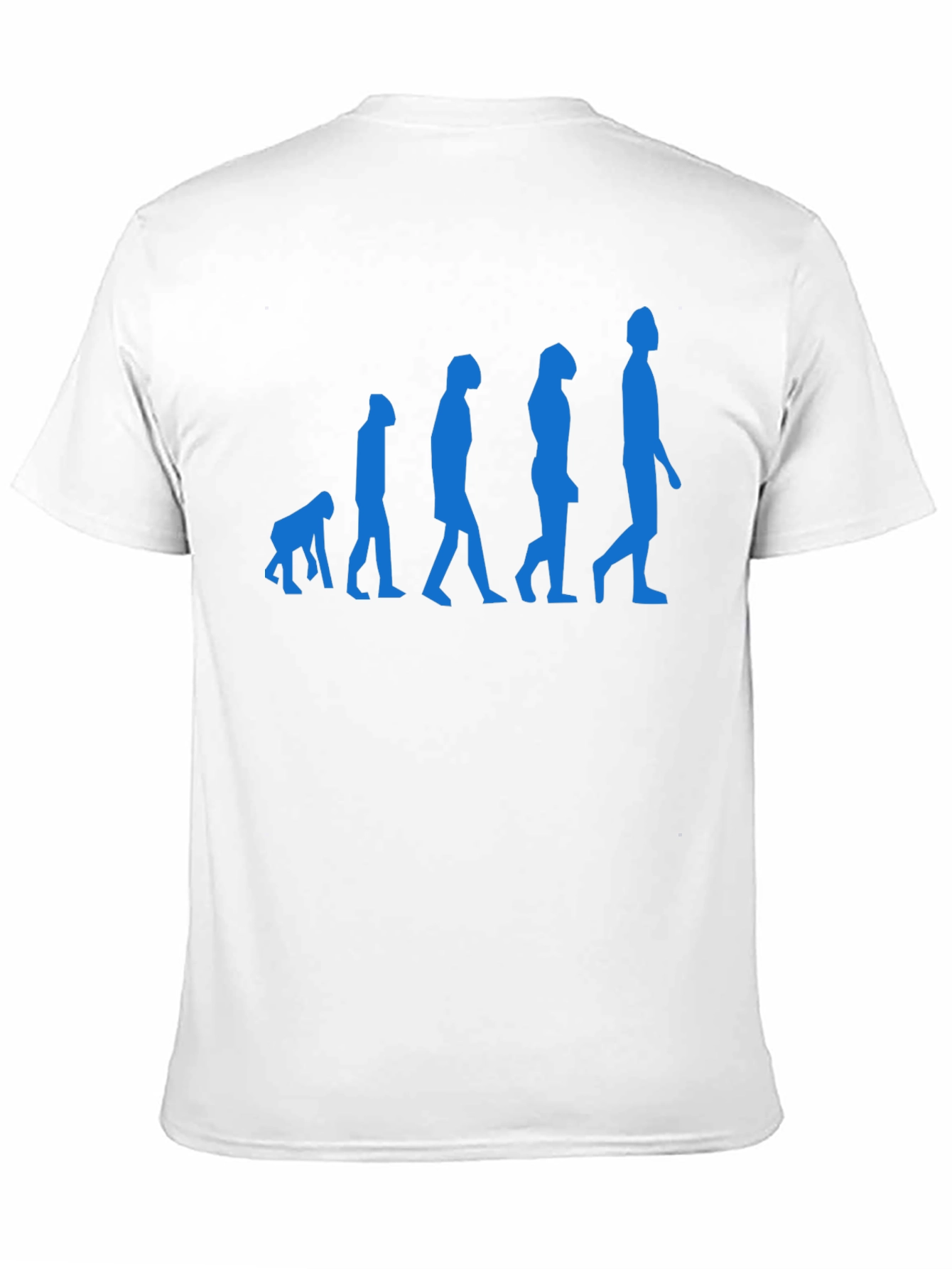 Evolution of Man Black Graphic Tee