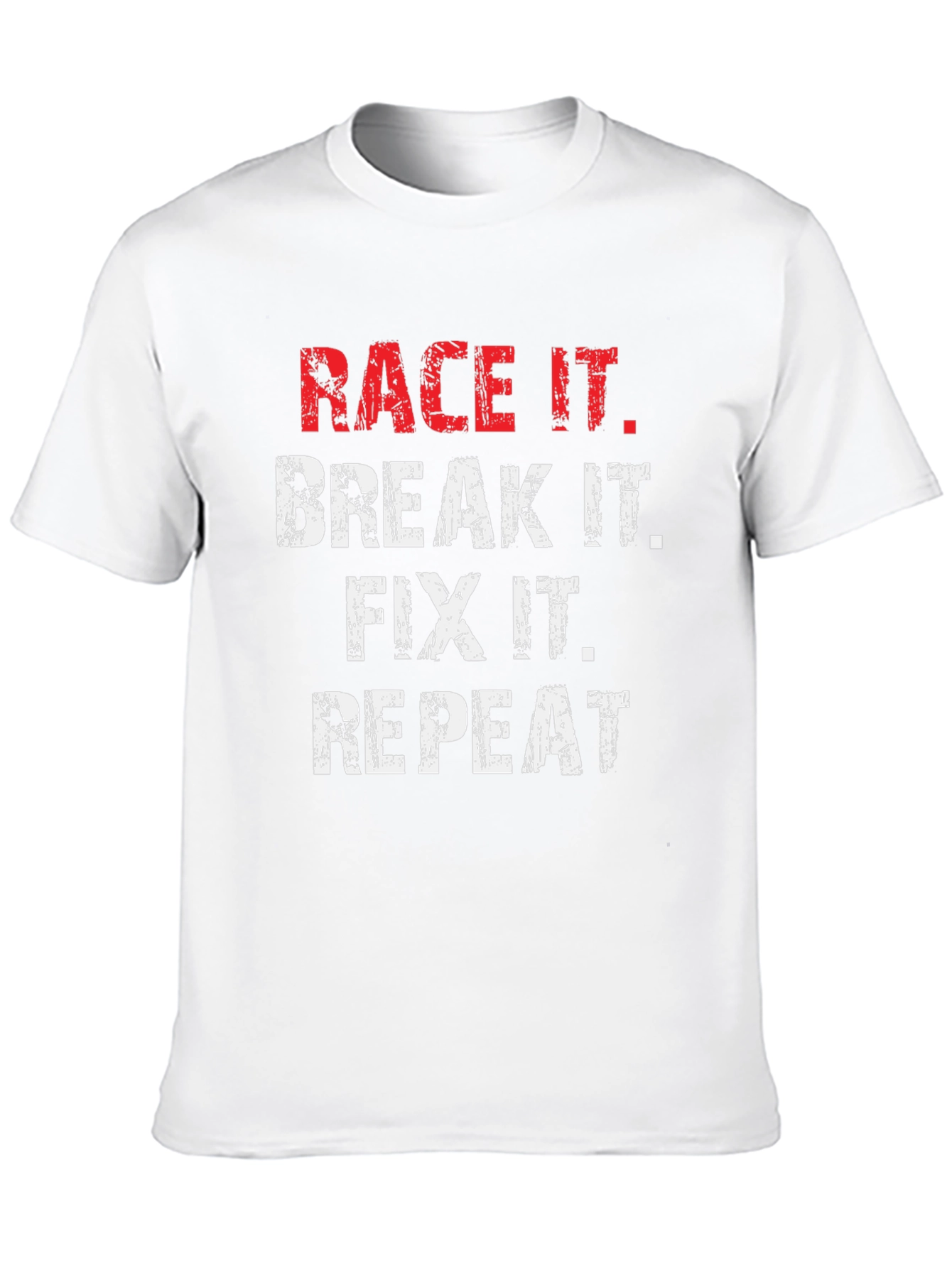 Race It Break It Fix It Repeat Graphic Tee