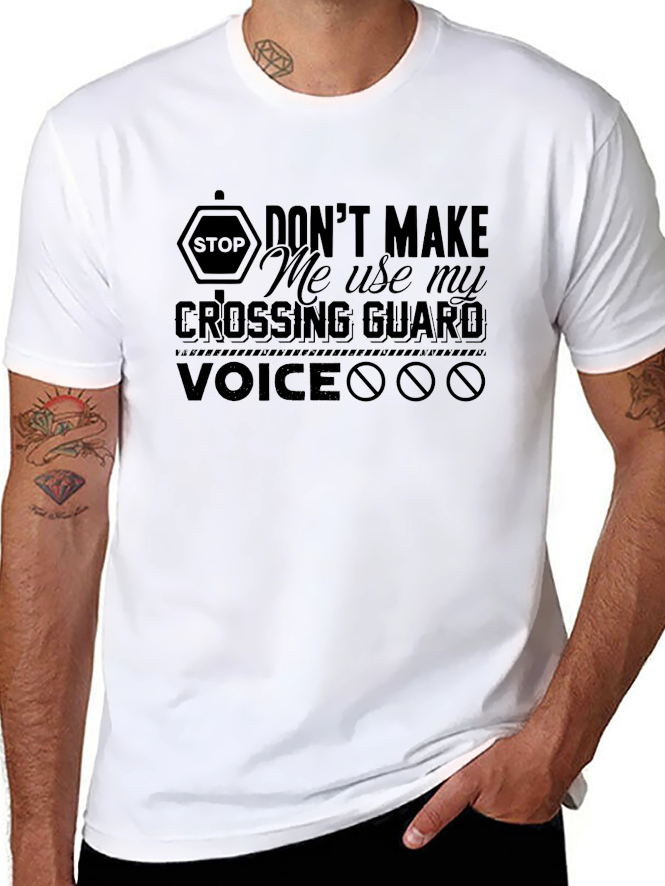 Crossing Guard Voice Graphic T-Shirt