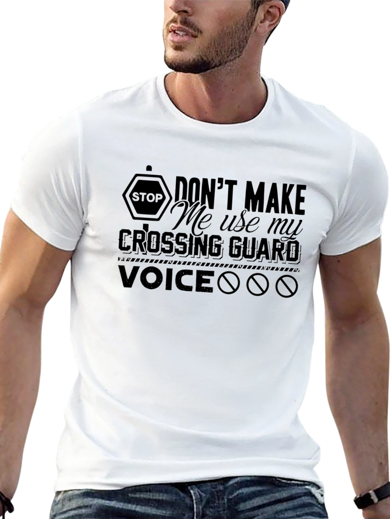 Crossing Guard Voice Graphic T-Shirt